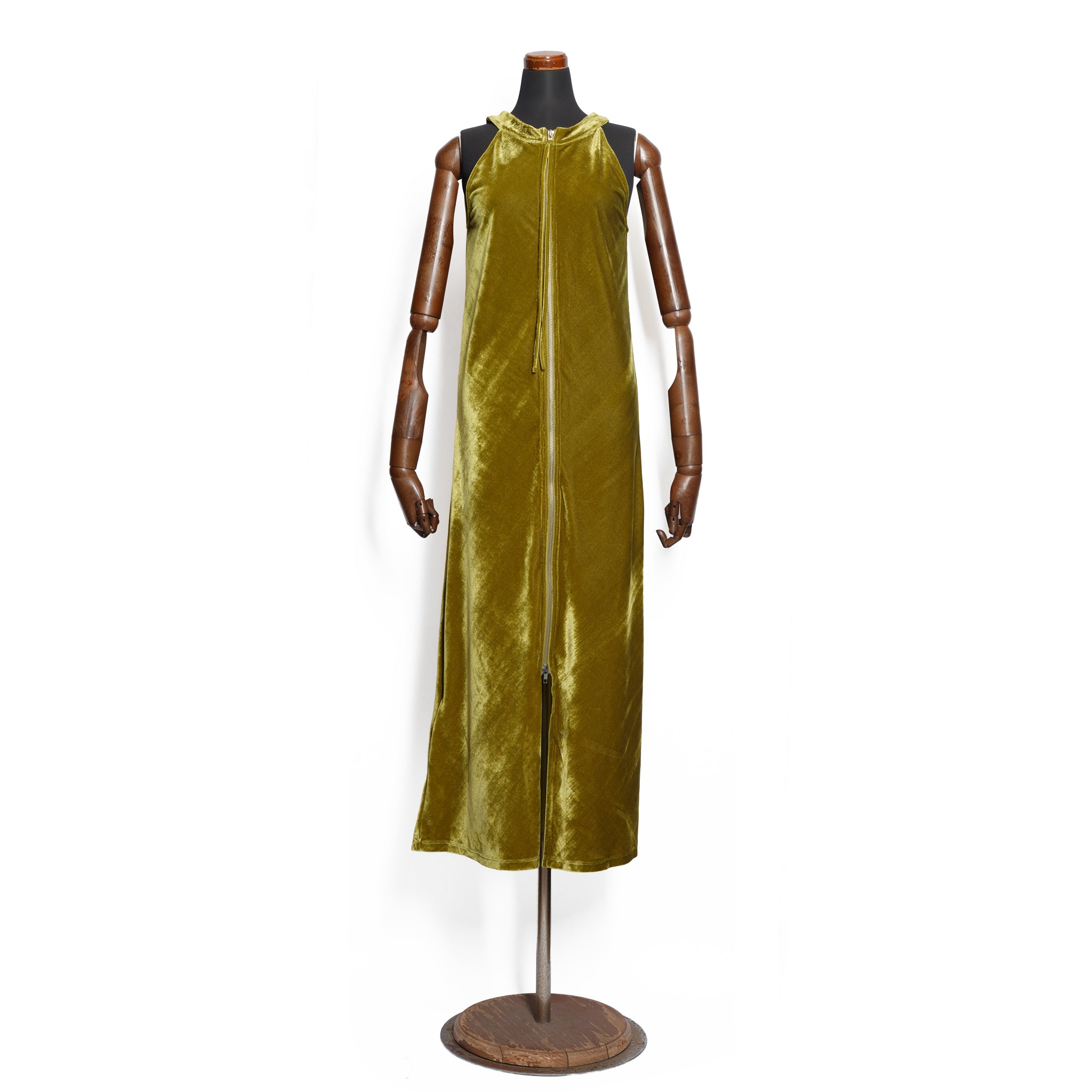 ベロアホルターネックドレス – Green Tea | AMBERGLEAM