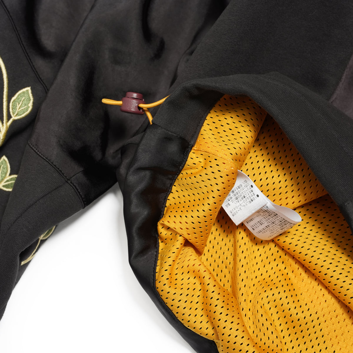 Satin Multi Half-Zip Jacket – Black | GAMELRA