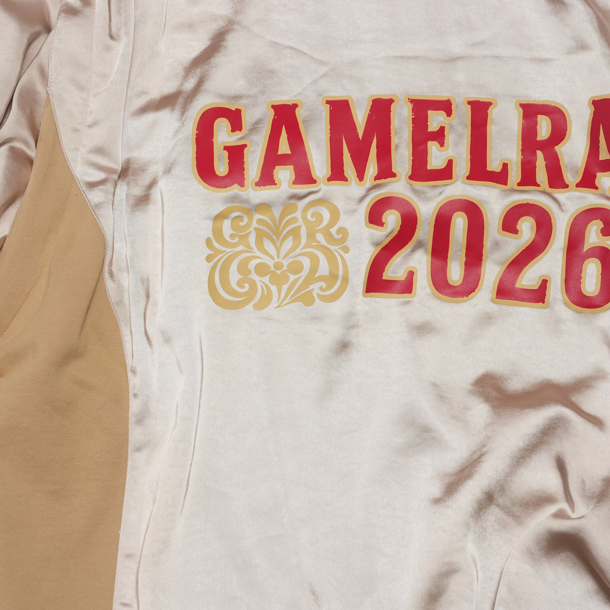 Satin Multi Half-Zip Jacket – WHITE MUSK | GAMELRA