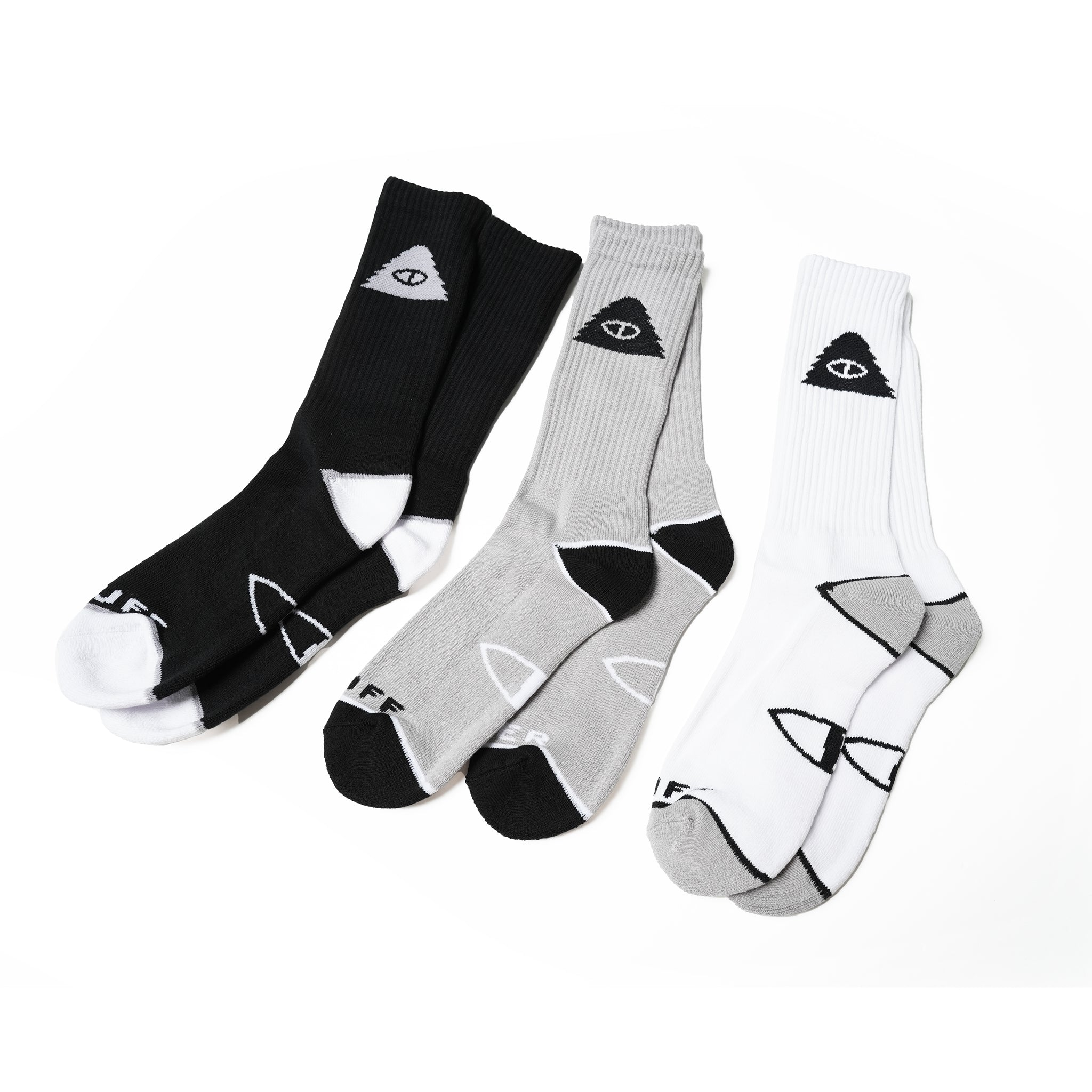 No:T00ACUSK01 | Name:ICON SOCK 3-PACK | Color:Basics【POLER_ポーラー】