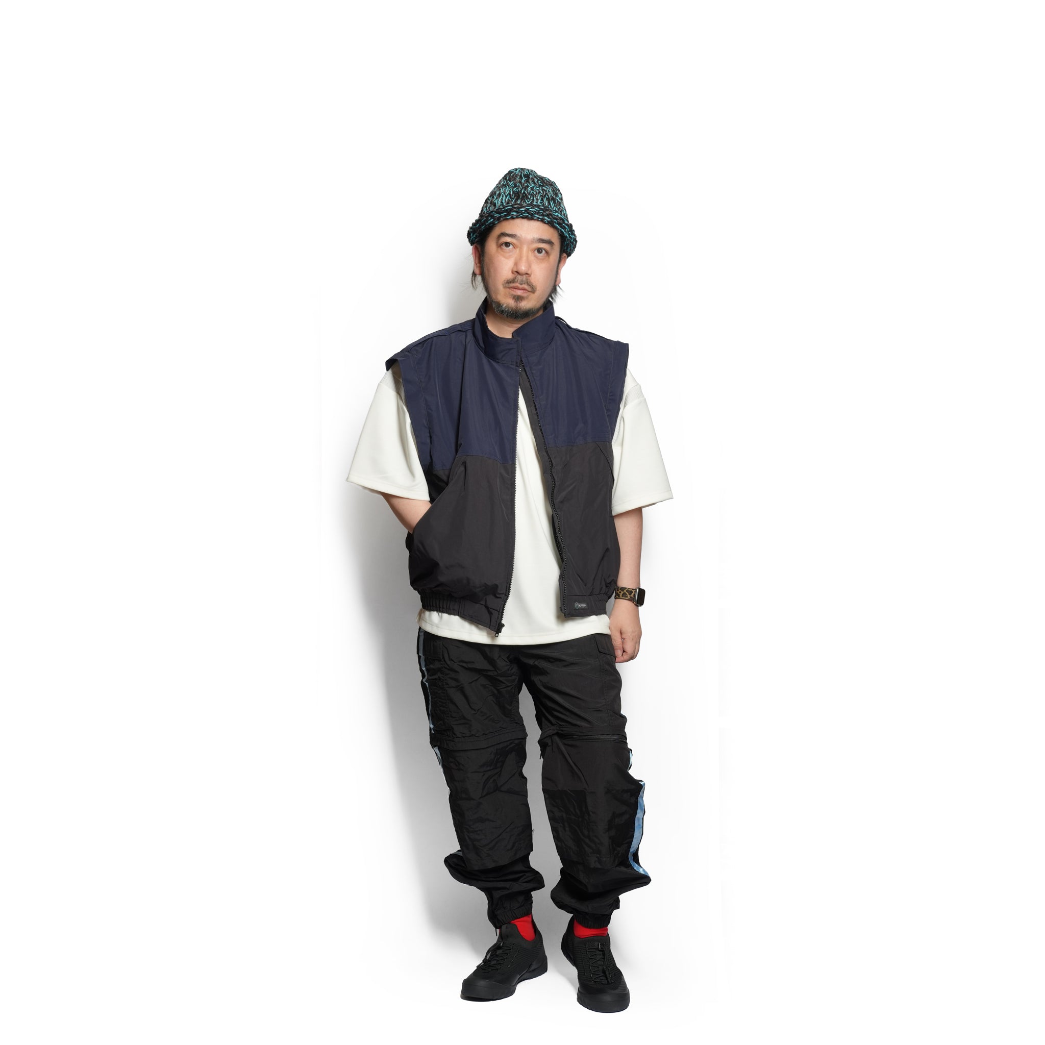 5050AC Two Tone Velocity Jacket – Navy / Black | MOCEAN