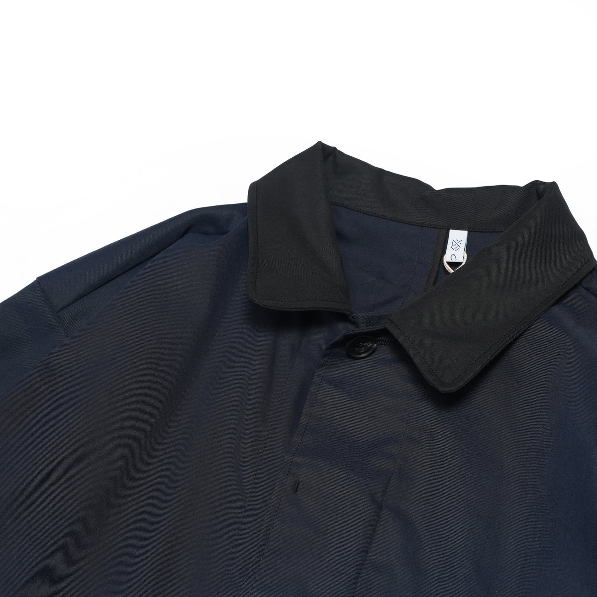 WRAP COAT -W PEACH SKIN – Navy | CATTA | 入荷予定アイテム