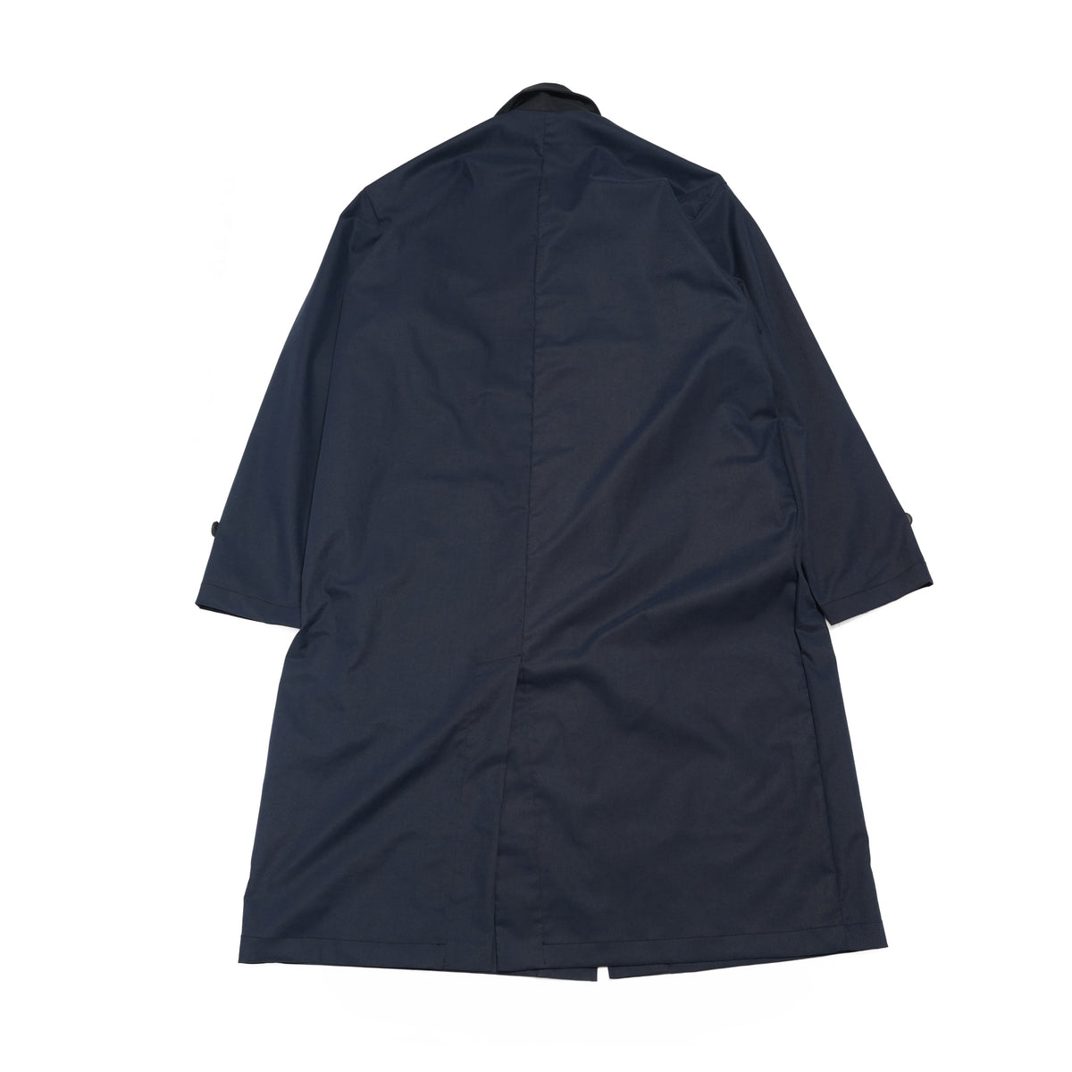 WRAP COAT -W PEACH SKIN – Navy | CATTA | 入荷予定アイテム