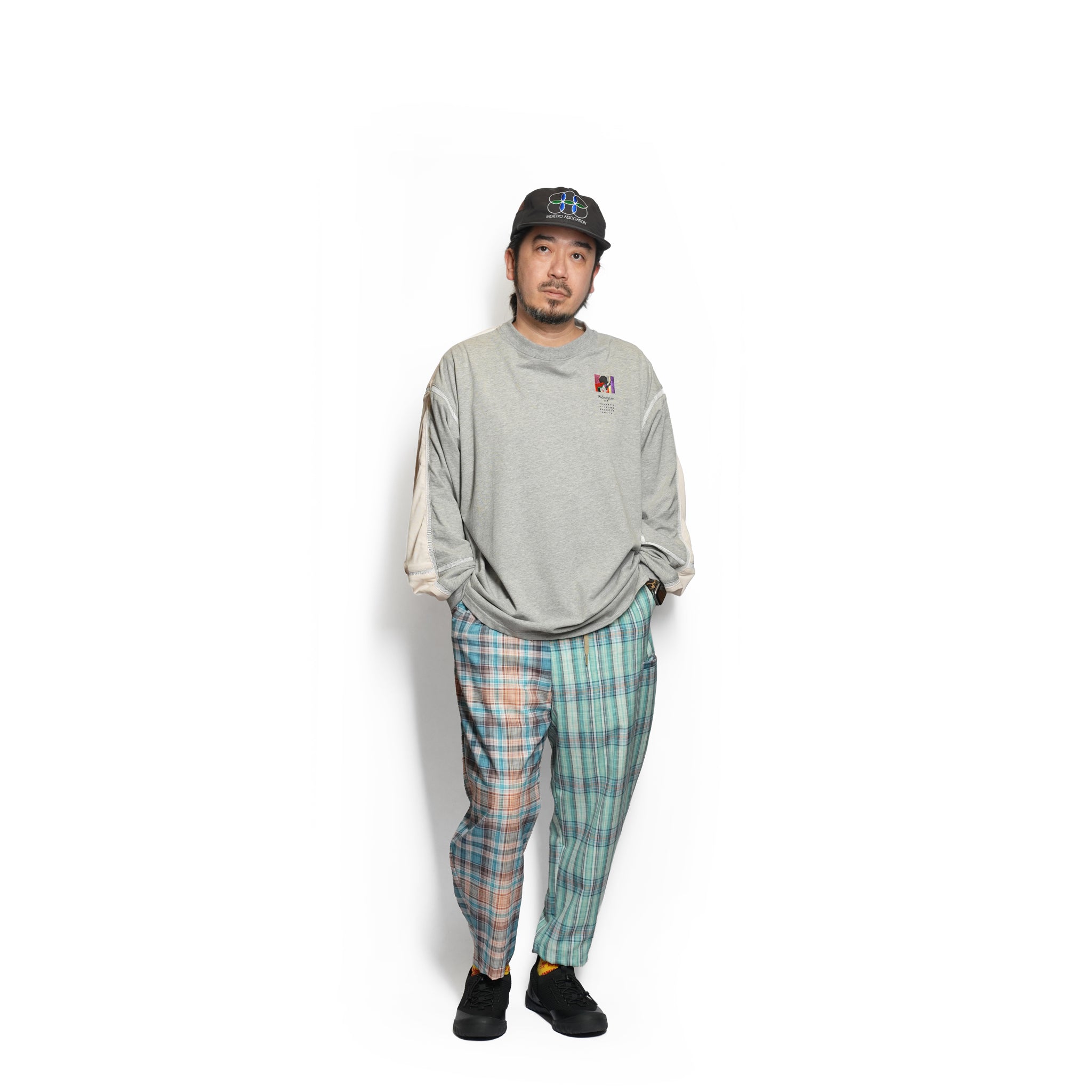 PEDESTRIAN WIDE PANTS– Green | STOF