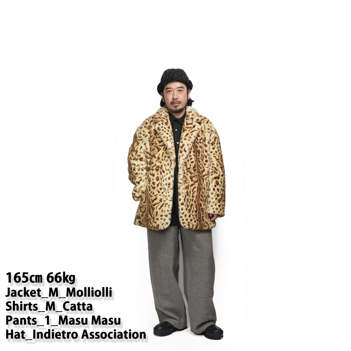 MICK Leopard Faux Fur Blazer Jacket – Leopard | MOLLIOLLI