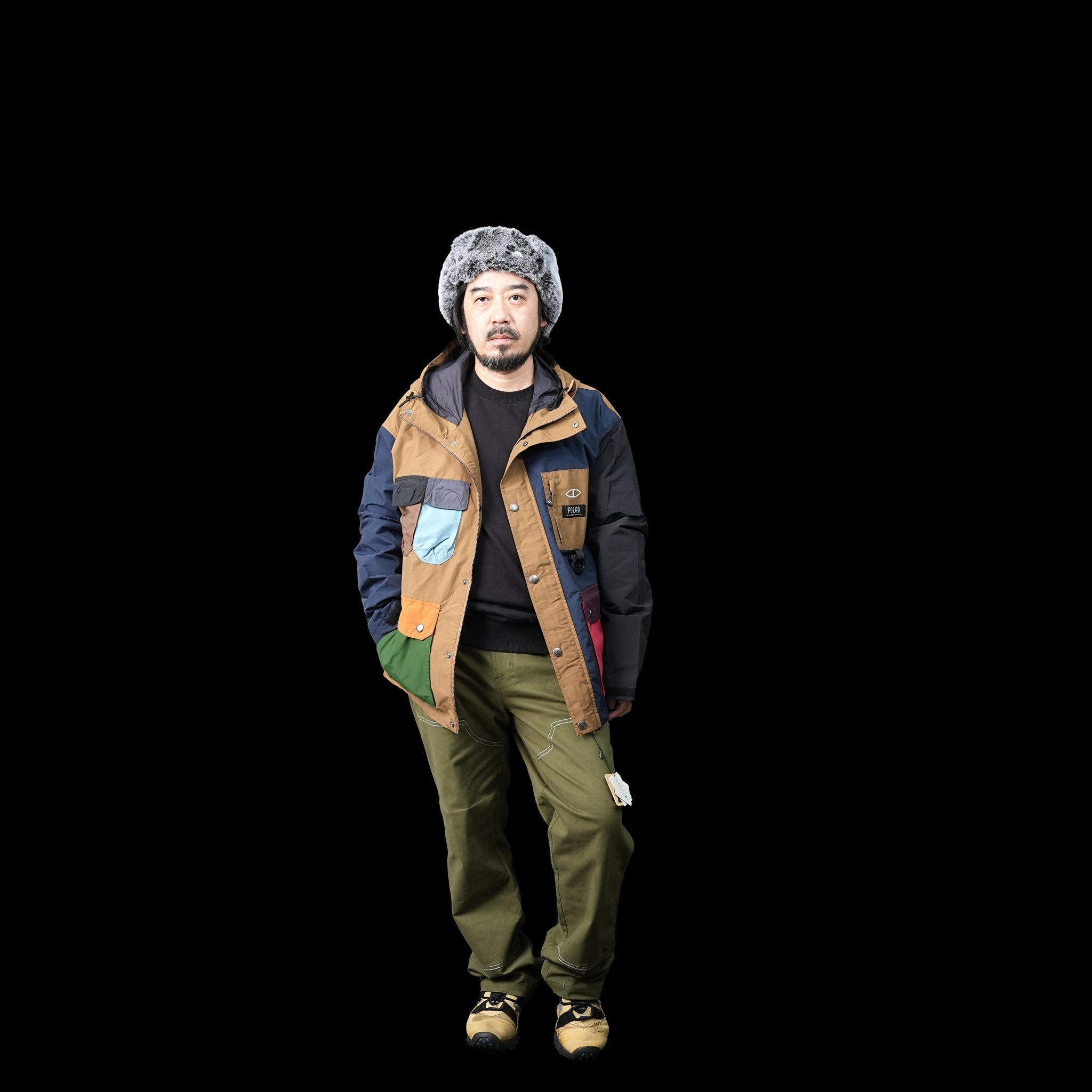 No:pd202301 | Name:60/40 POLER MOUNTAIN PARKA | Color:Multi【POLER