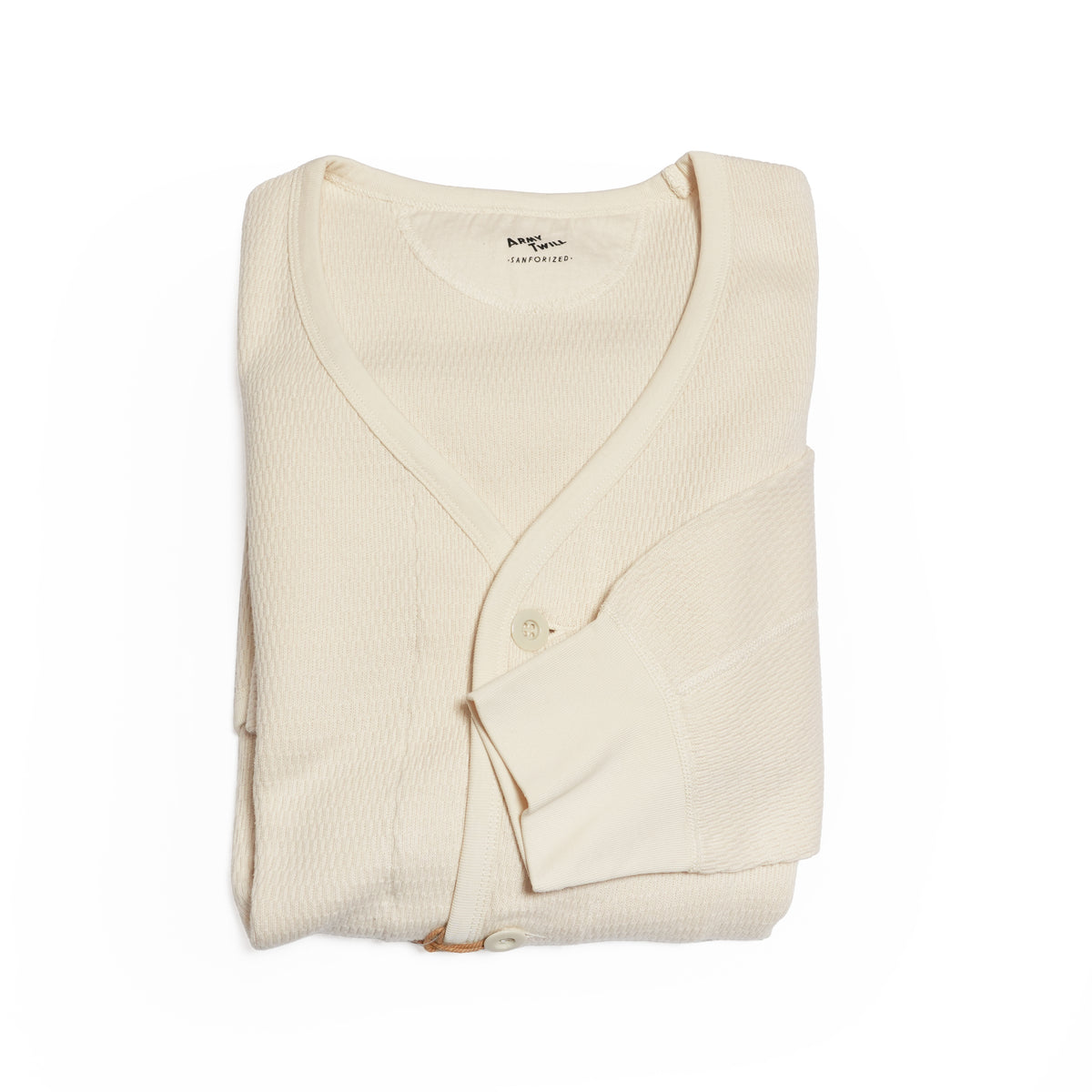 Honeycomb Cardigan – Ecru | ARMY TWILL