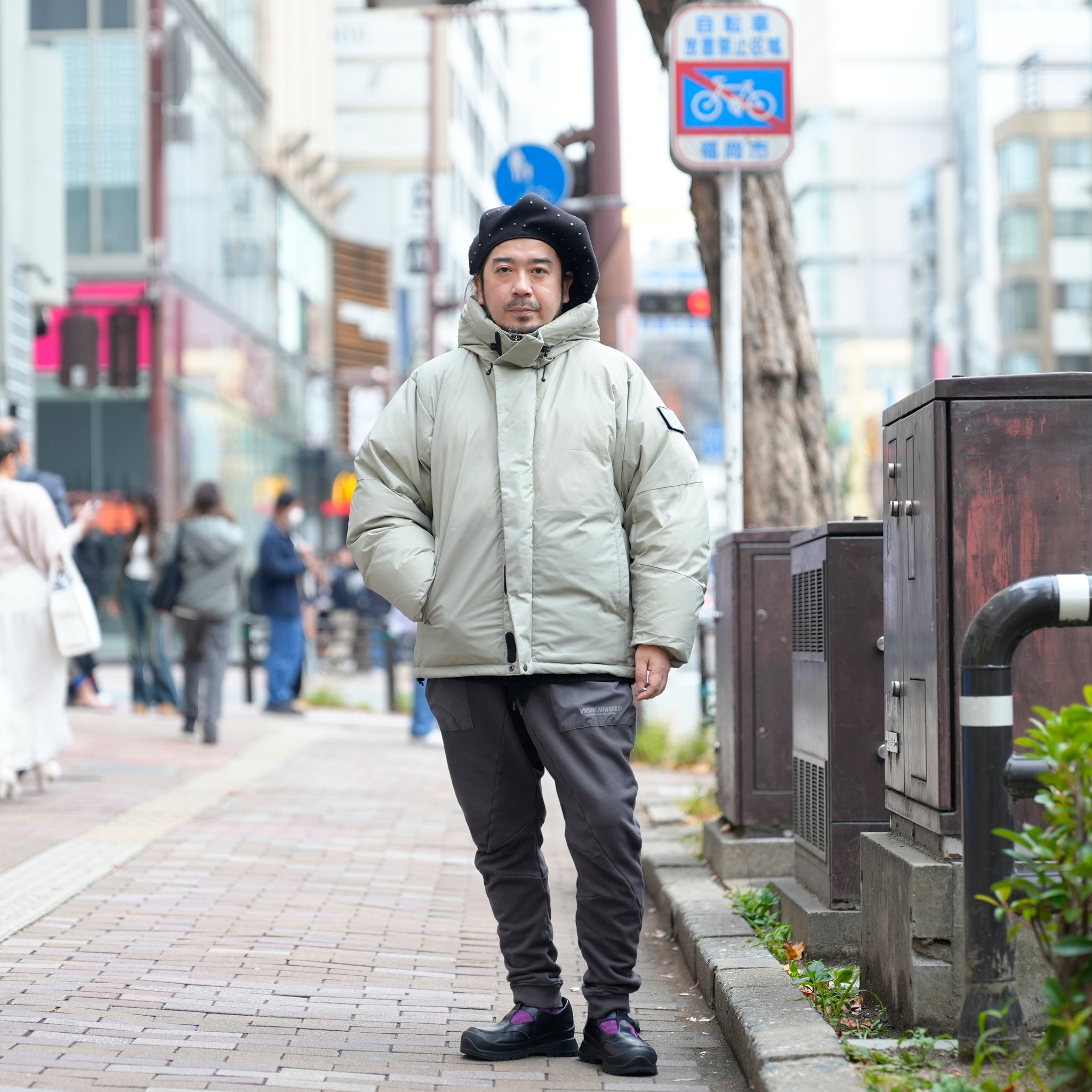 VLTR DOWN JKT | Color_Gray | No_VOO-SPG-186【VOO_ヴォー】