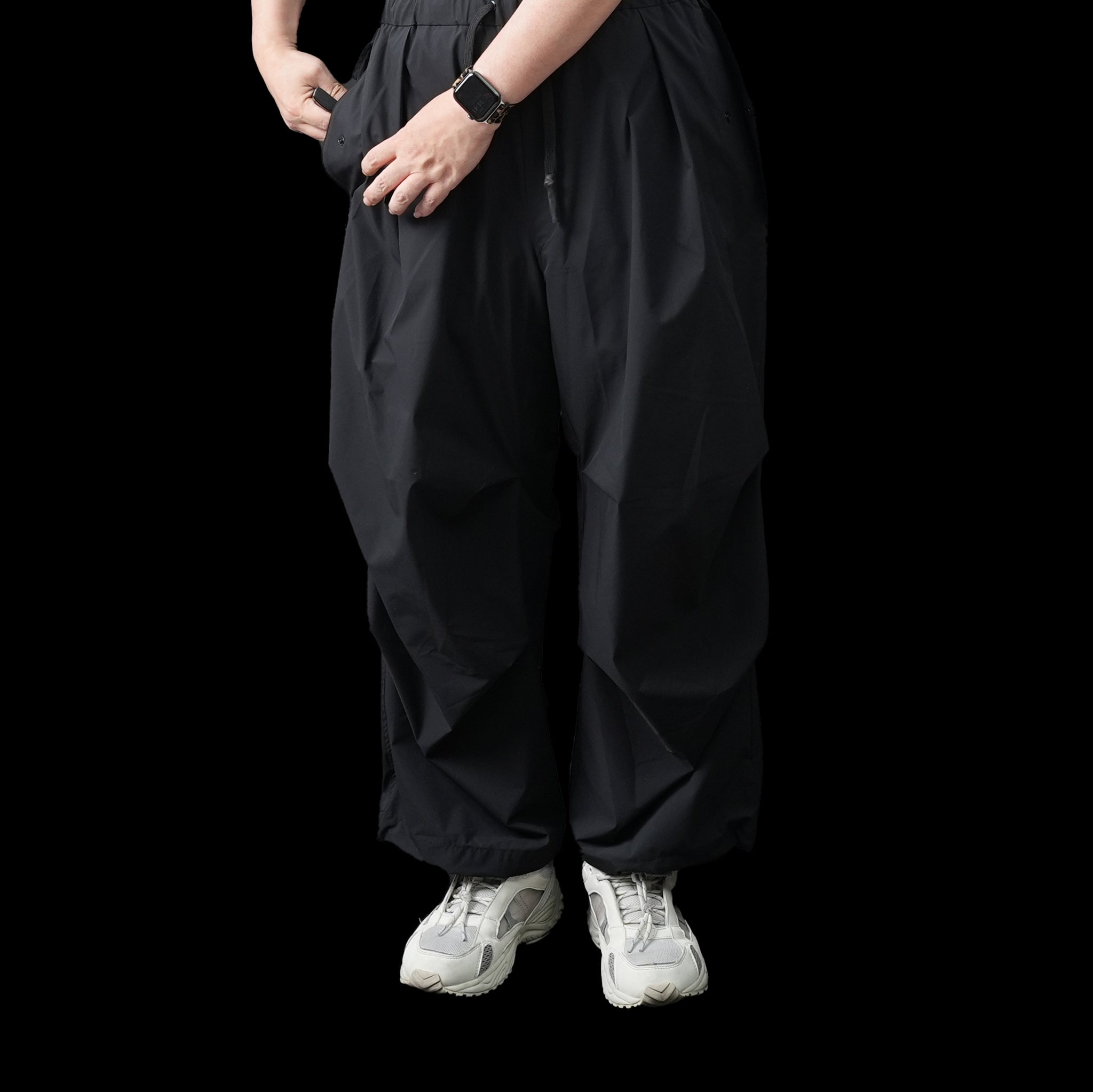 No:UN-017_SS24 | Name:WATER REPELLENT 2W STRETCH FLIGHT PANTS |  Color:Black【UNTRACE_アントレース】