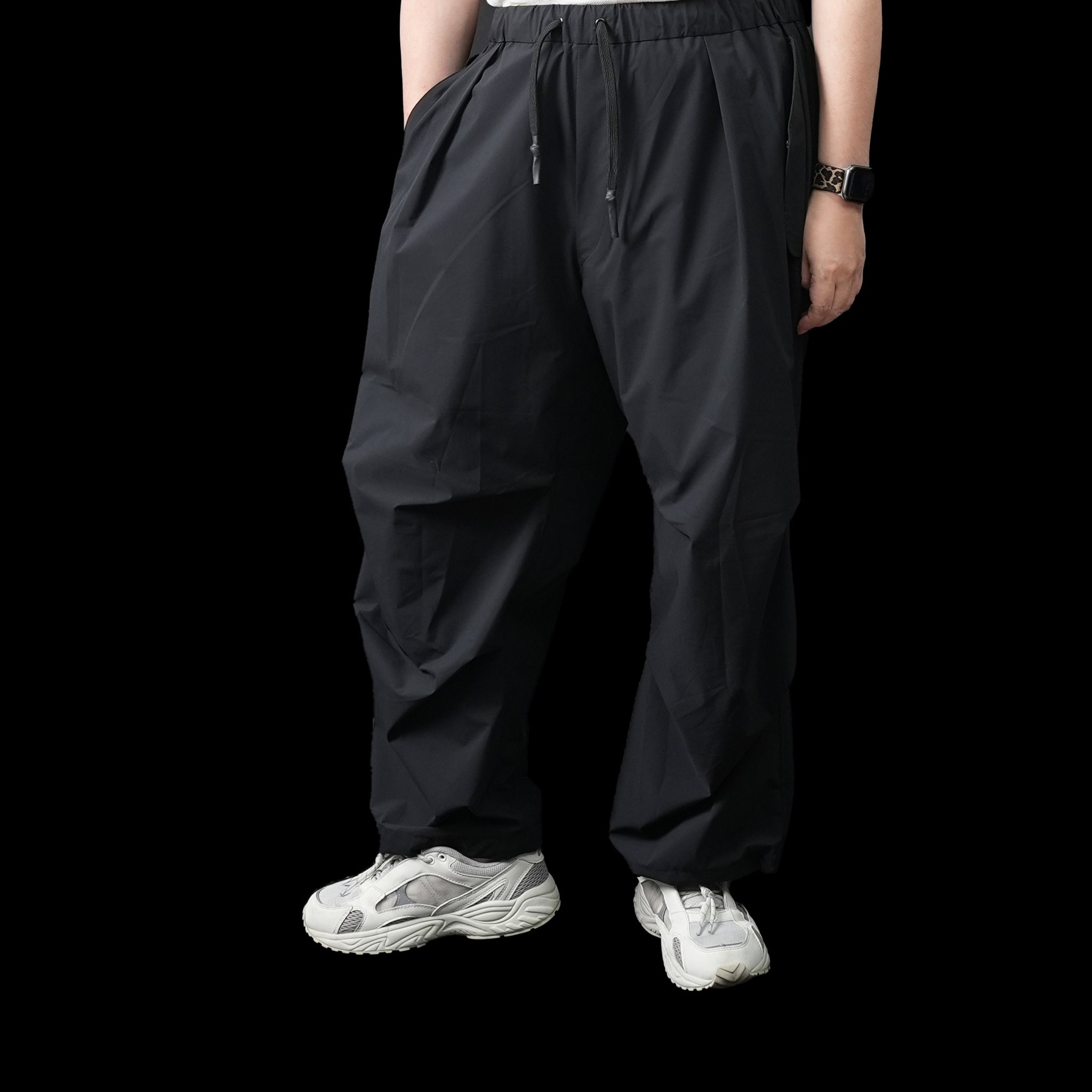 No:UN-017_SS24 | Name:WATER REPELLENT 2W STRETCH FLIGHT PANTS |  Color:Black【UNTRACE_アントレース】