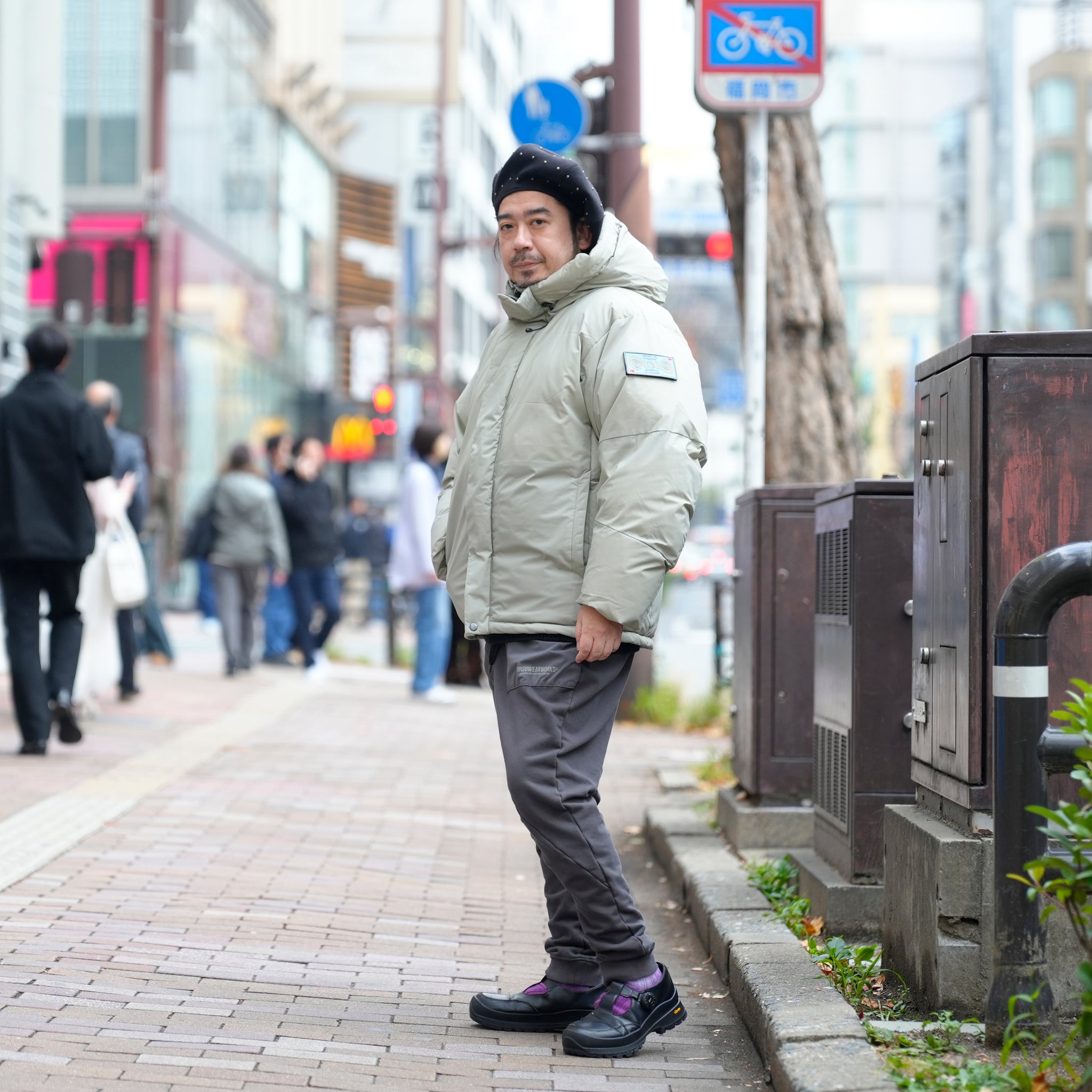 VLTR DOWN JKT | Color_Gray | No_VOO-SPG-186【VOO_ヴォー】