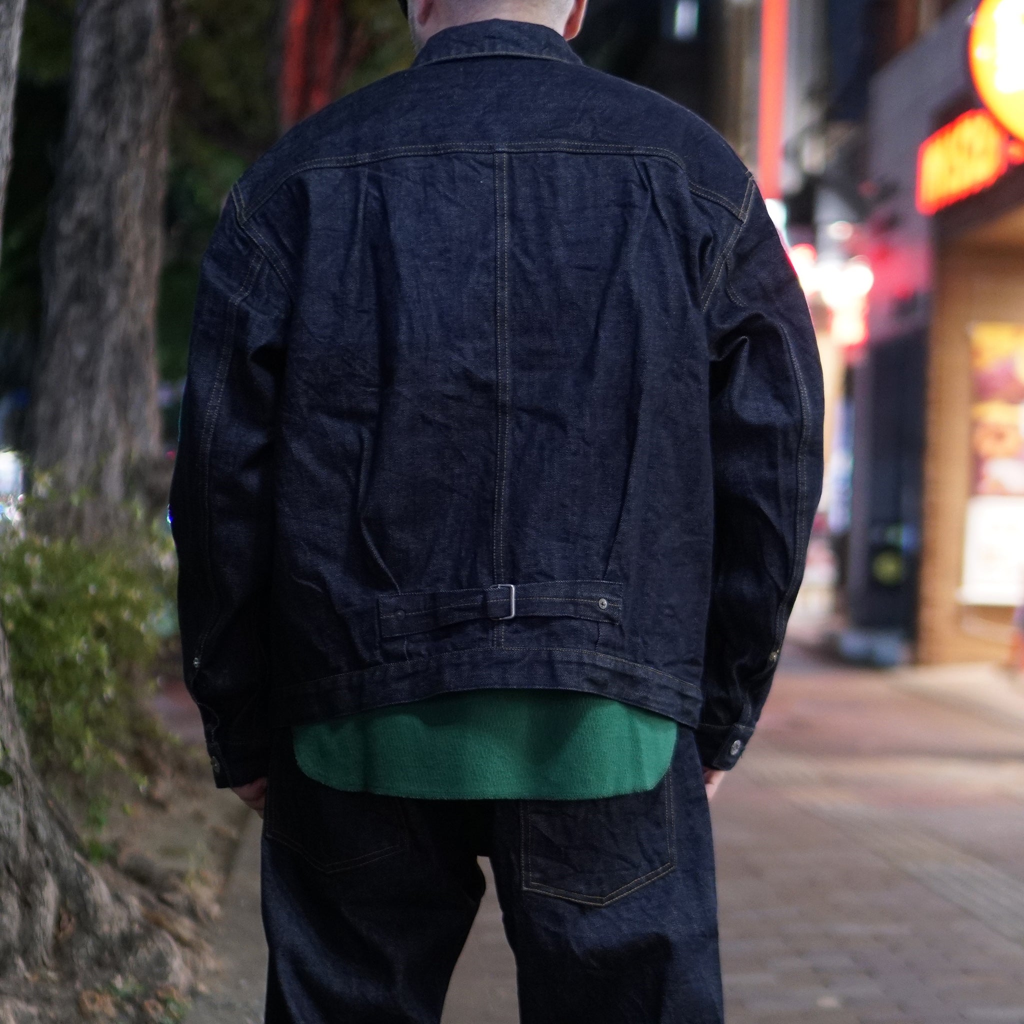 No:AD00234b | Name:denim tracker jacket | Color:Indigo【ADAN_アダン】