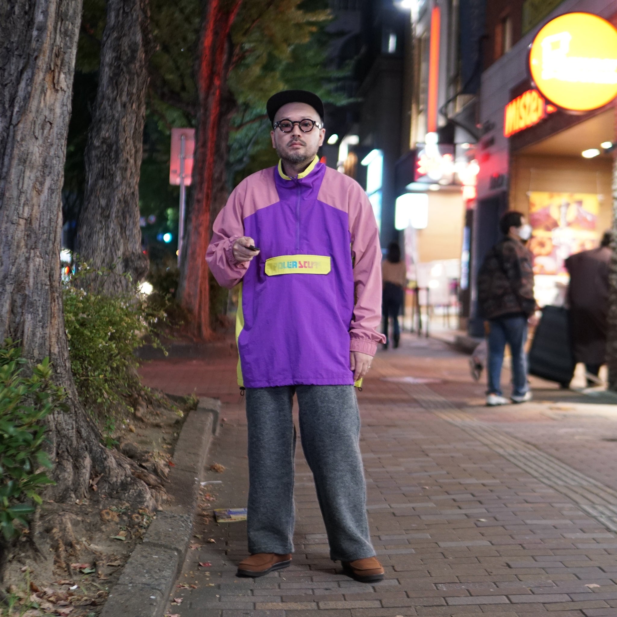 No:pd202308 | Name:90s POLER STYLE ANORAK | Color:Purple【POLER_