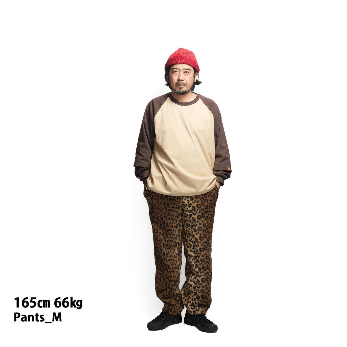 F90P | Fleece Full Pants – Leopard | SPRING MOUNTAIN