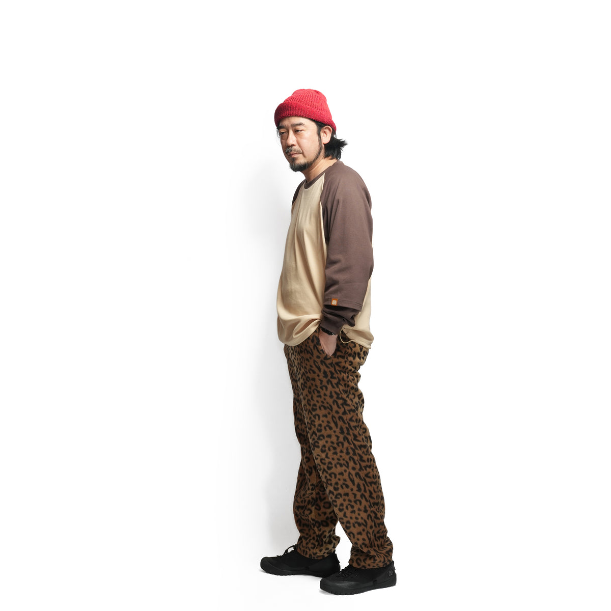 F90P | Fleece Full Pants – Leopard | SPRING MOUNTAIN