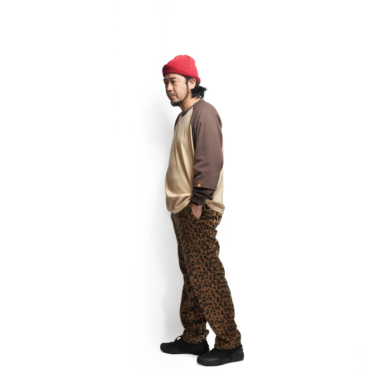 F90P | Fleece Full Pants – Leopard | SPRING MOUNTAIN