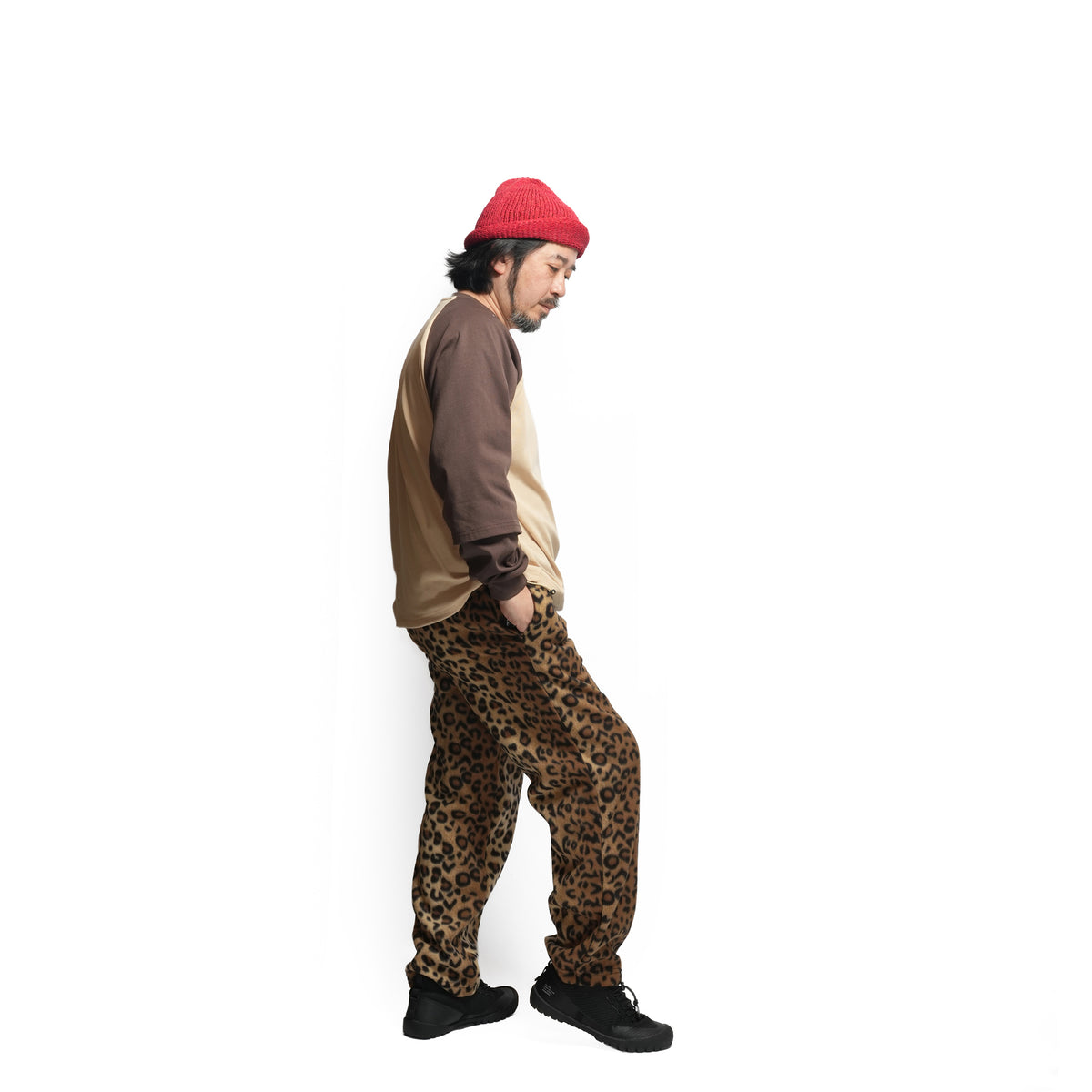 F90P | Fleece Full Pants – Leopard | SPRING MOUNTAIN