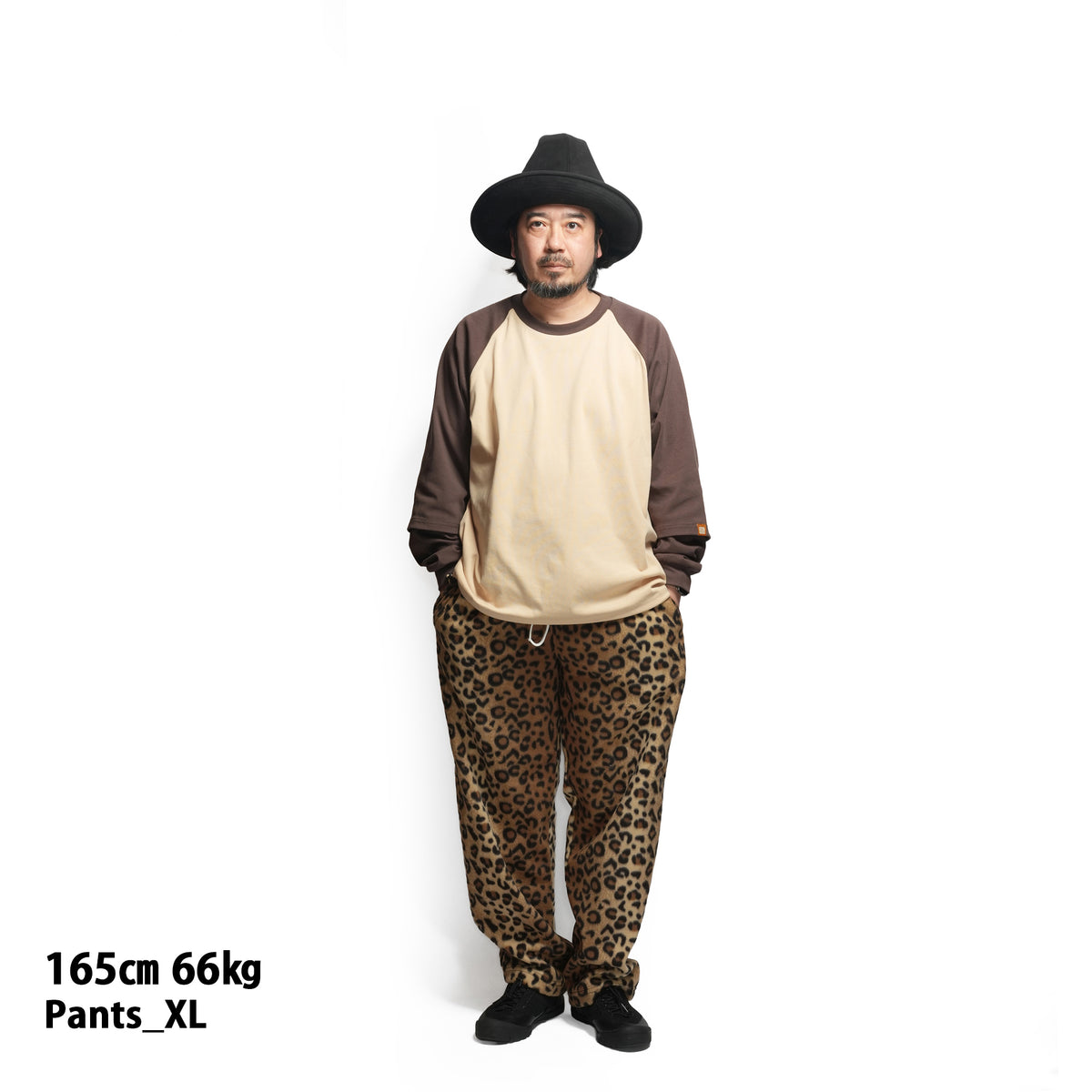 F90P | Fleece Full Pants – Leopard | SPRING MOUNTAIN