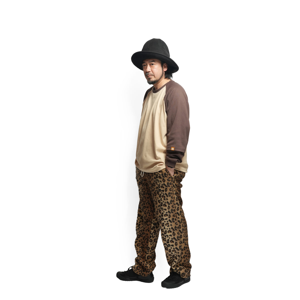 F90P | Fleece Full Pants – Leopard | SPRING MOUNTAIN