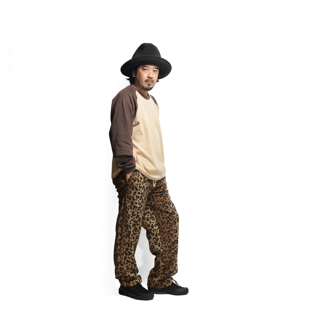 F90P | Fleece Full Pants – Leopard | SPRING MOUNTAIN