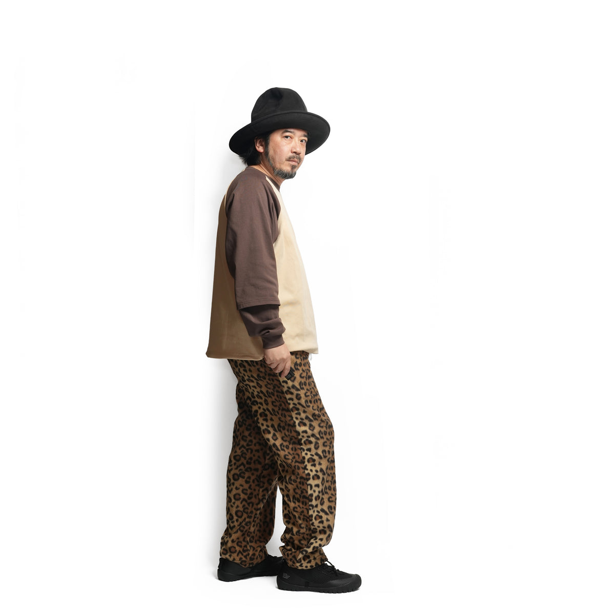 F90P | Fleece Full Pants – Leopard | SPRING MOUNTAIN