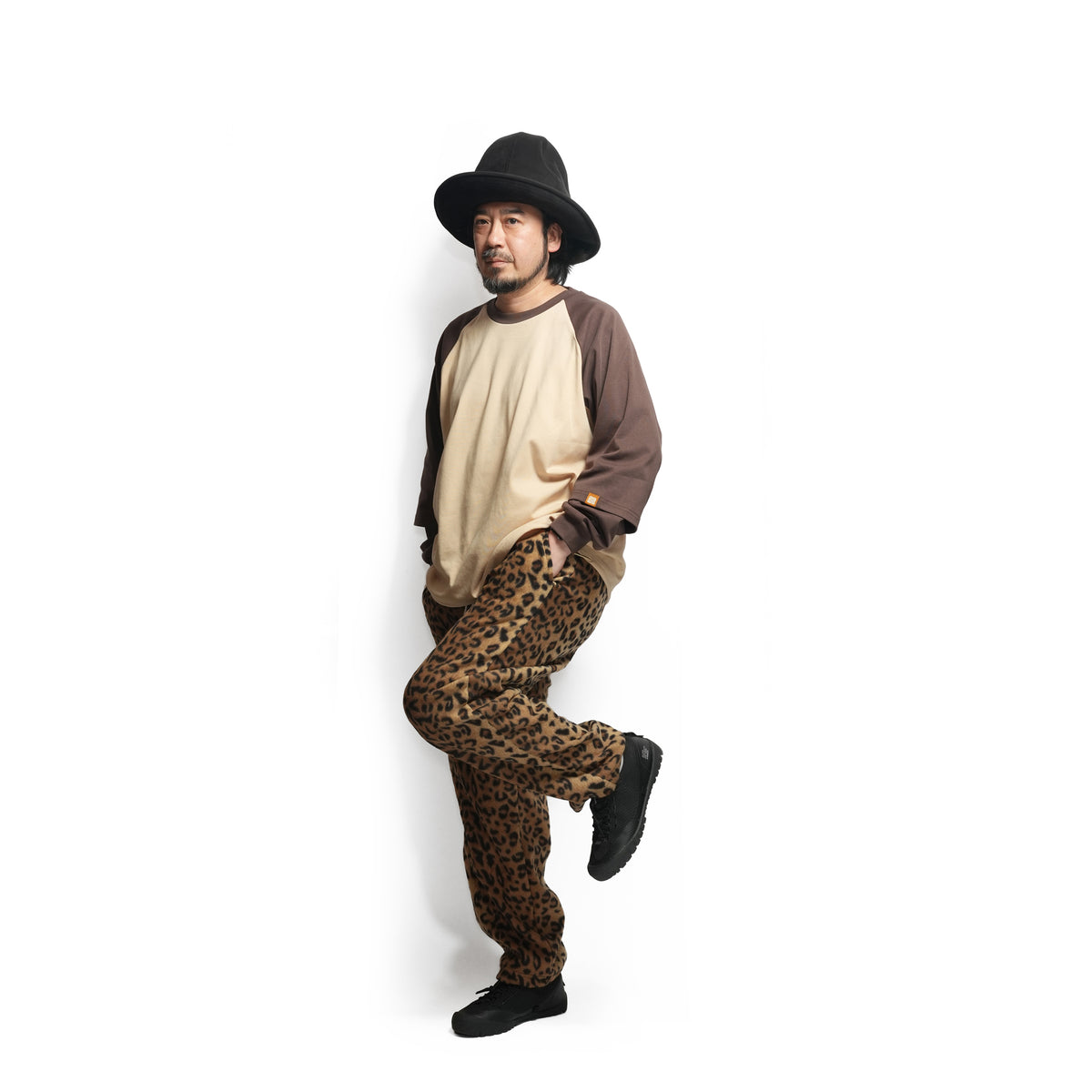 F90P | Fleece Full Pants – Leopard | SPRING MOUNTAIN