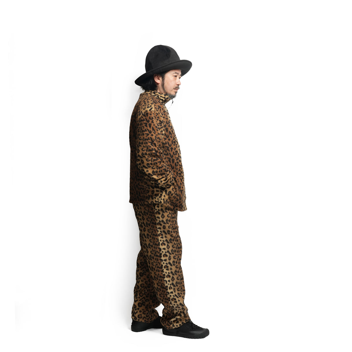 F90P | Fleece Full Pants – Leopard | SPRING MOUNTAIN