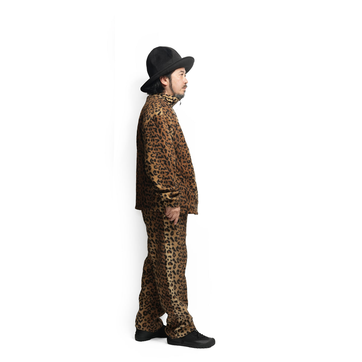 F90P | Fleece Full Pants – Leopard | SPRING MOUNTAIN