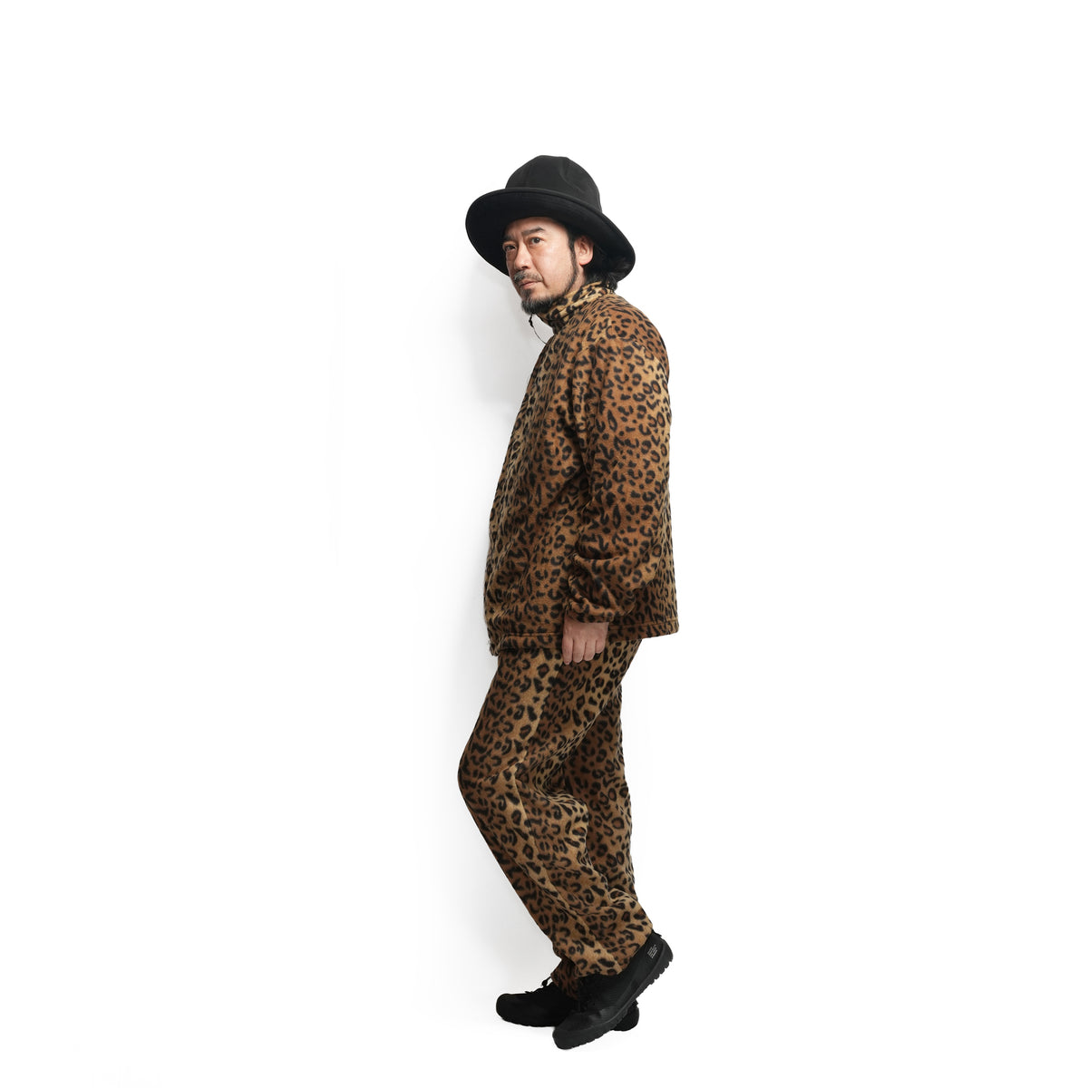 F90P | Fleece Full Pants – Leopard | SPRING MOUNTAIN