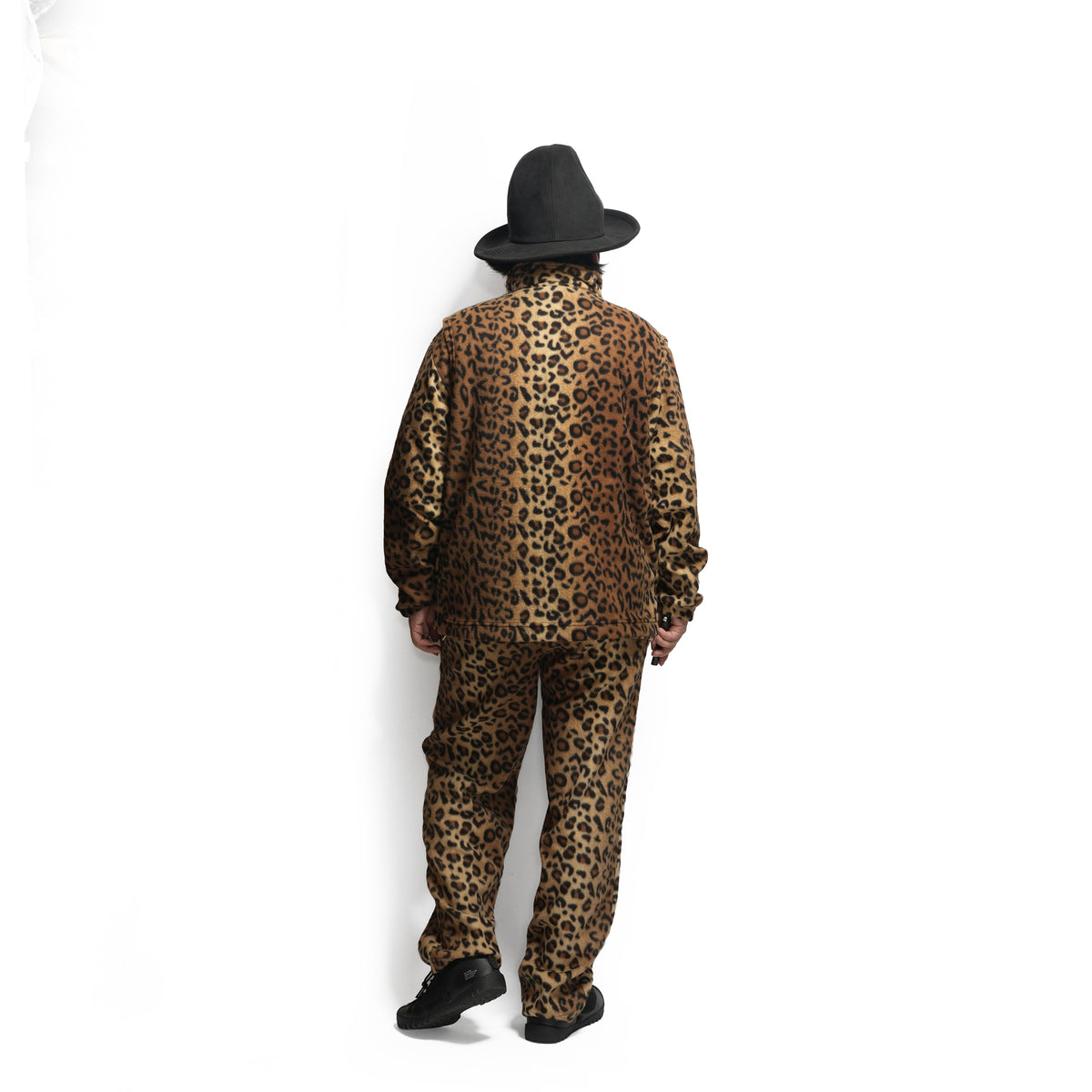 F90P | Fleece Full Pants – Leopard | SPRING MOUNTAIN
