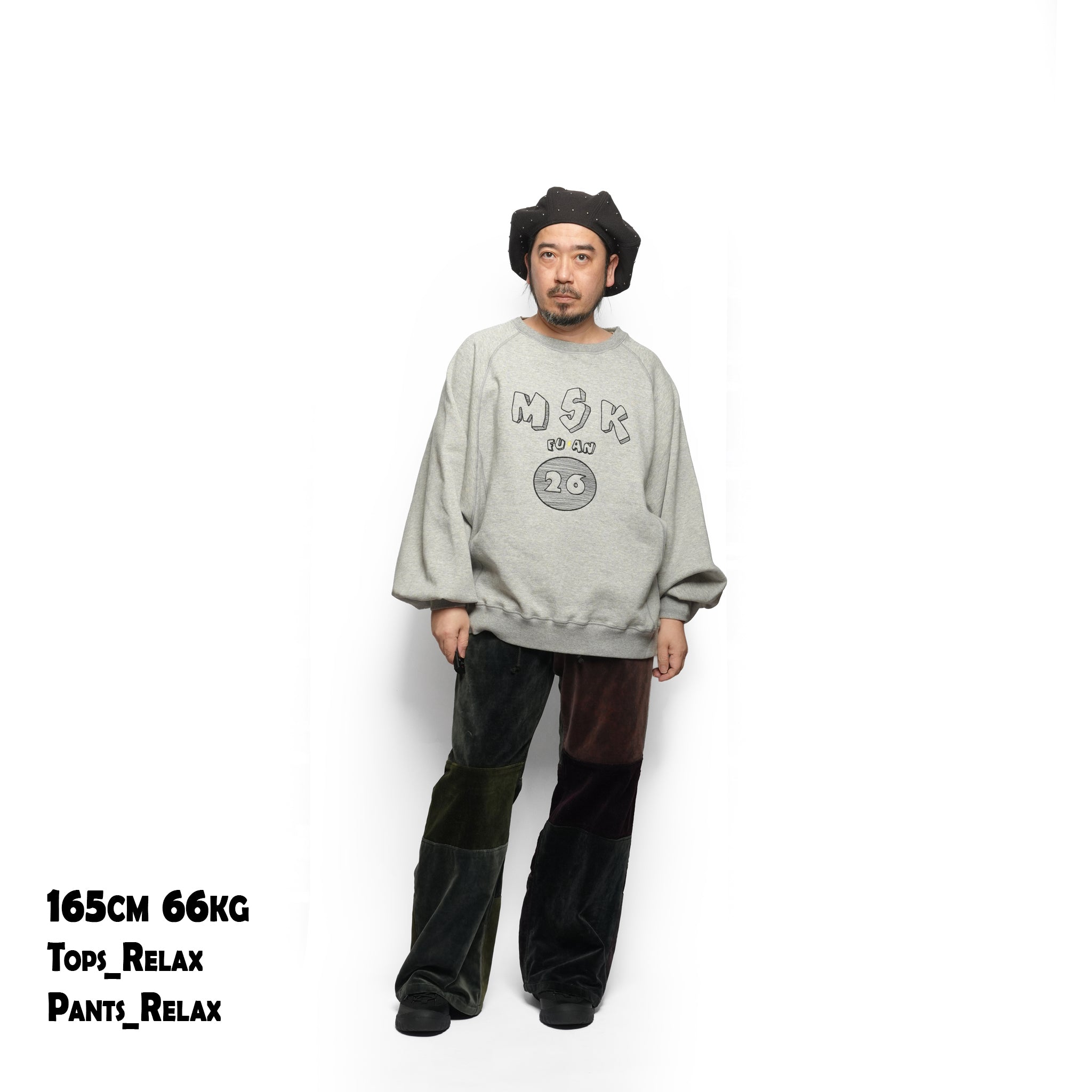 LOOSE WING-SWEAT – Gry | MASTERKEY | 入荷予定アイテム