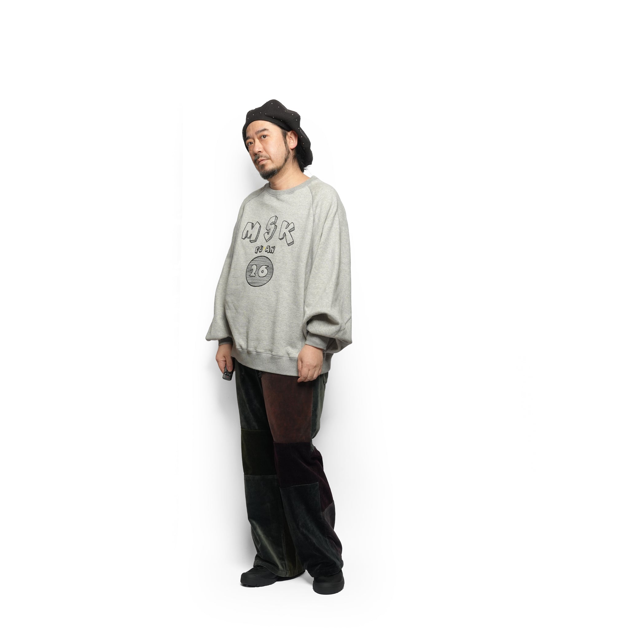 LOOSE WING-SWEAT – Gry | MASTERKEY | 入荷予定アイテム