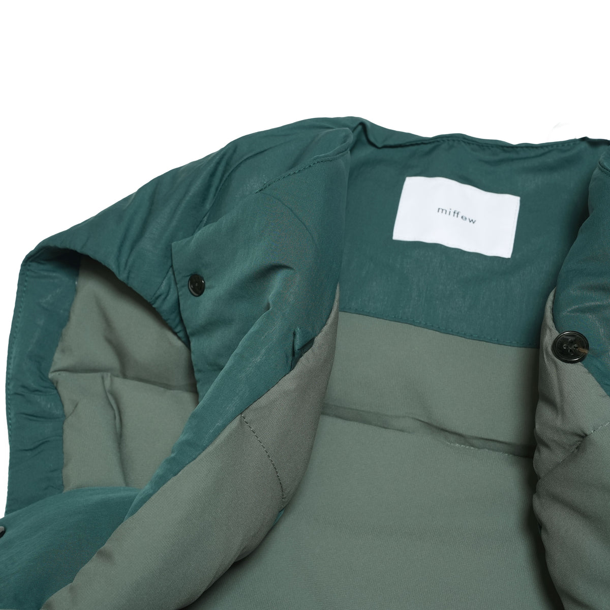DOWN GILET – Green | MIFFEW