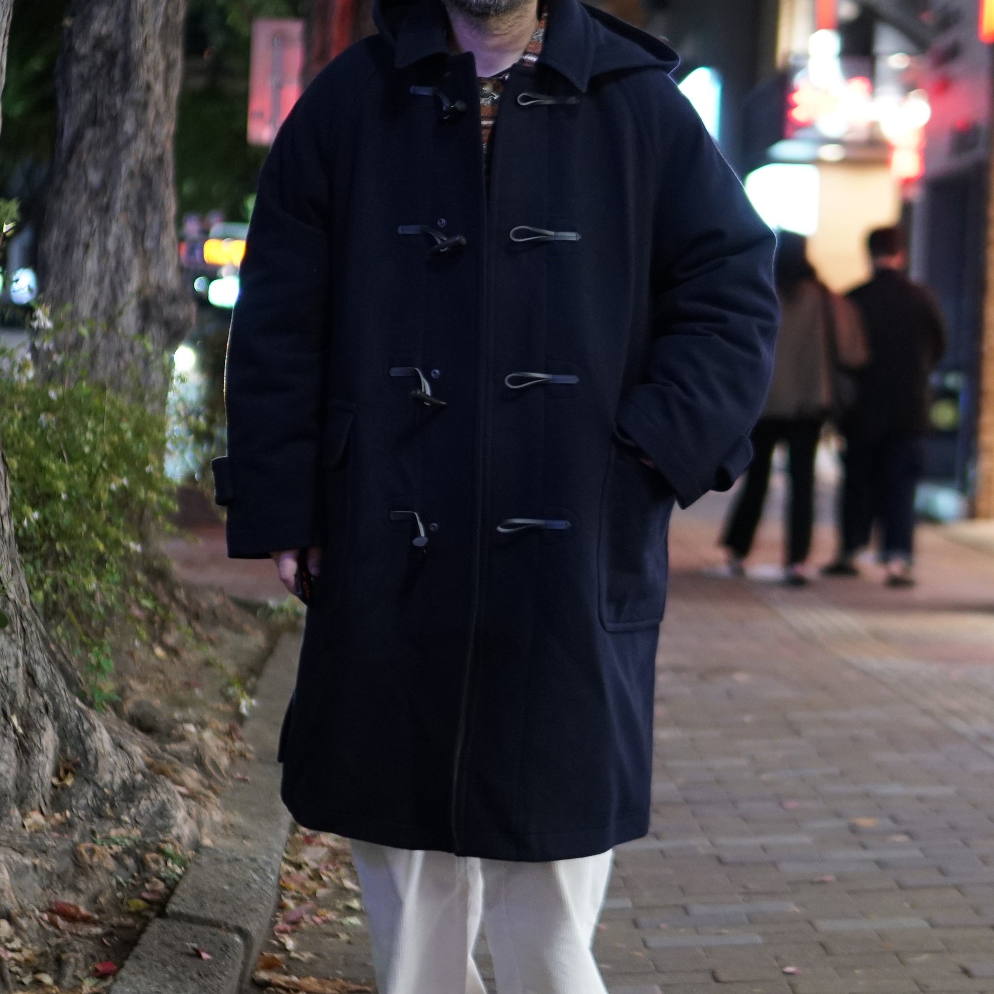 FEW23WJK5105 | DUFFLE DOWN COAT | Color:Navy【MIFFEW_ミフュー】