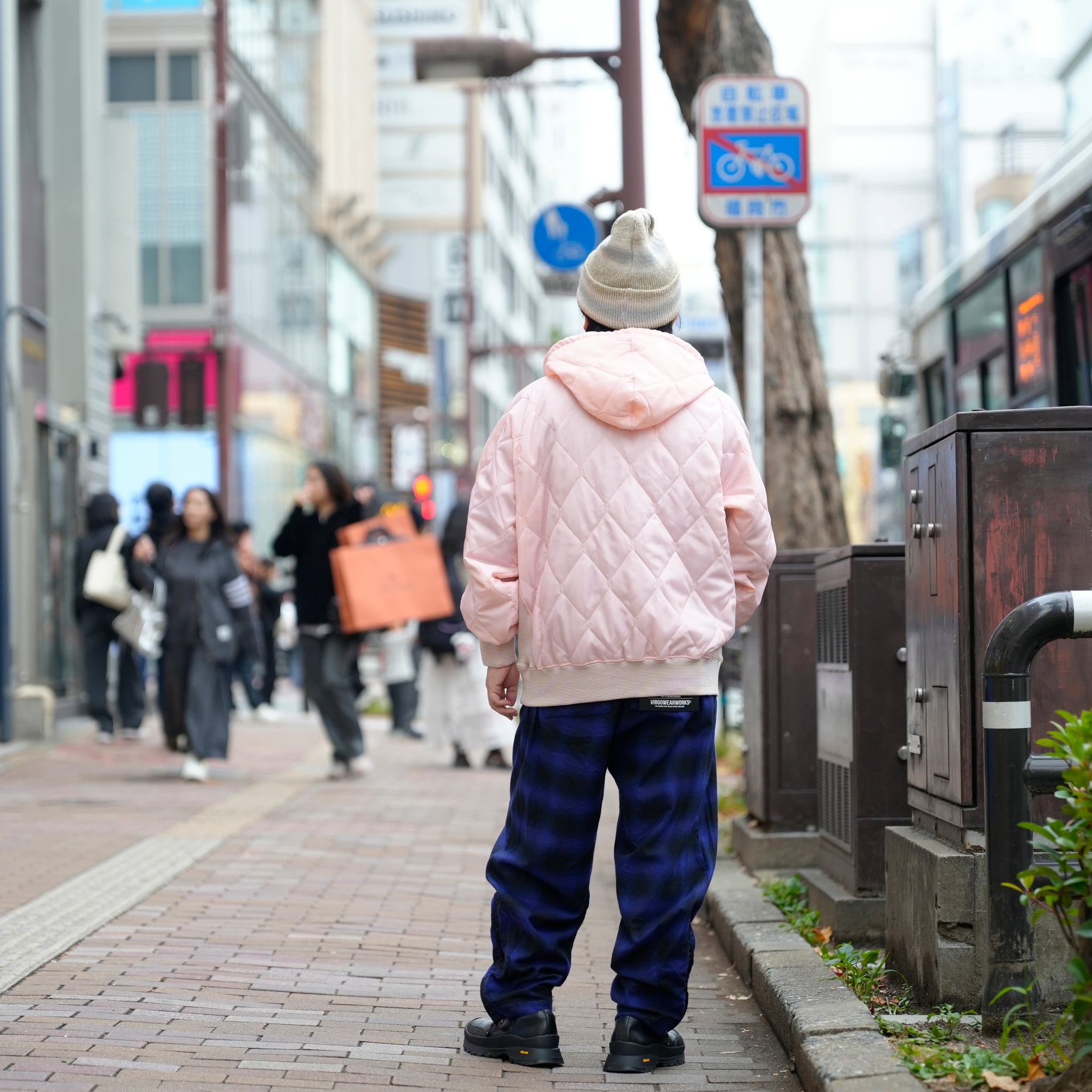 VG-PT-447 | BATTLECHECK OVERDRIVE PANTS | Color:Blue【VIRGOwearworks_ヴァルゴウェアワークス】