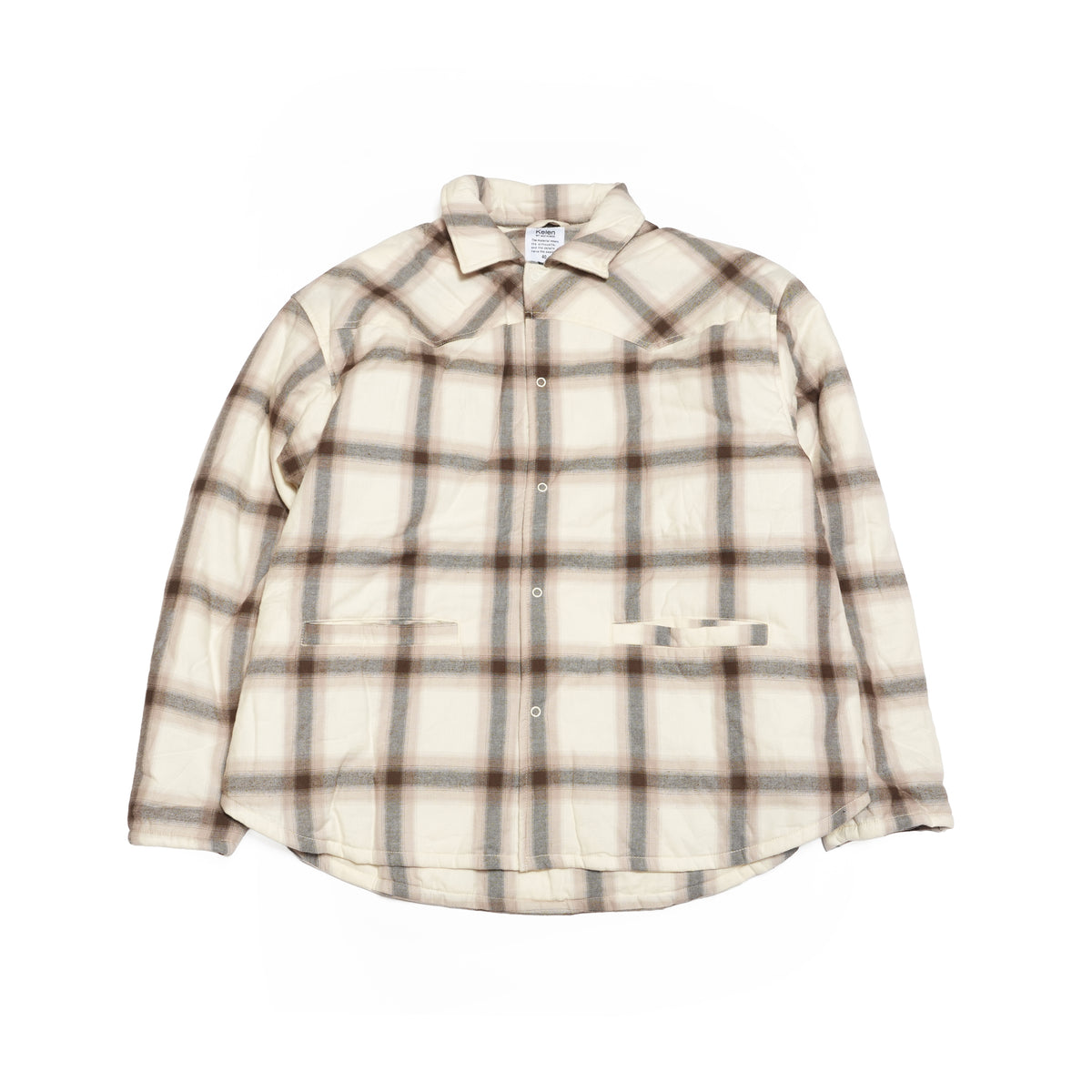 ERICA – White Check | KELEN
