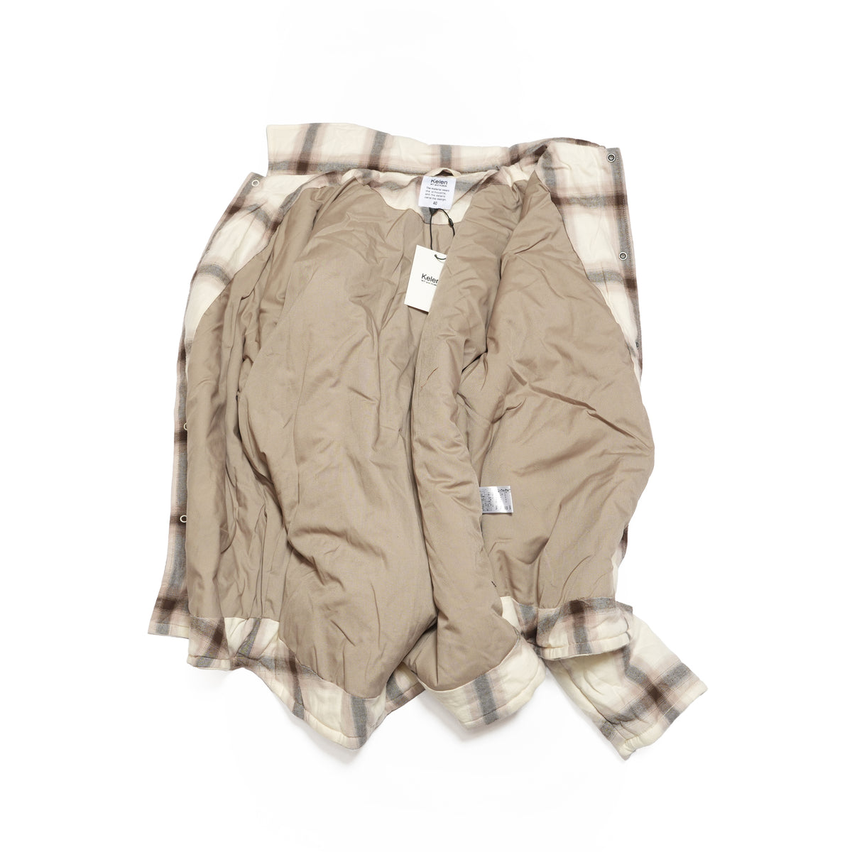 ERICA – White Check | KELEN