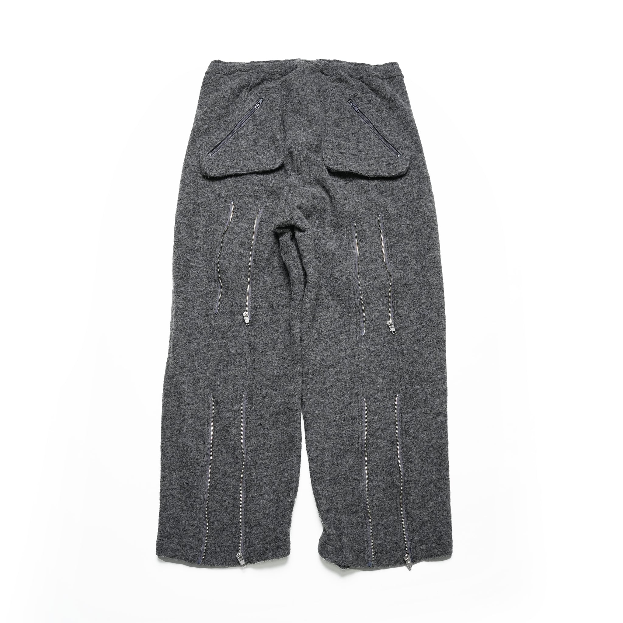 AD00230 | wool bondage pants | Color:Melange Gray【ADAN_アダン】