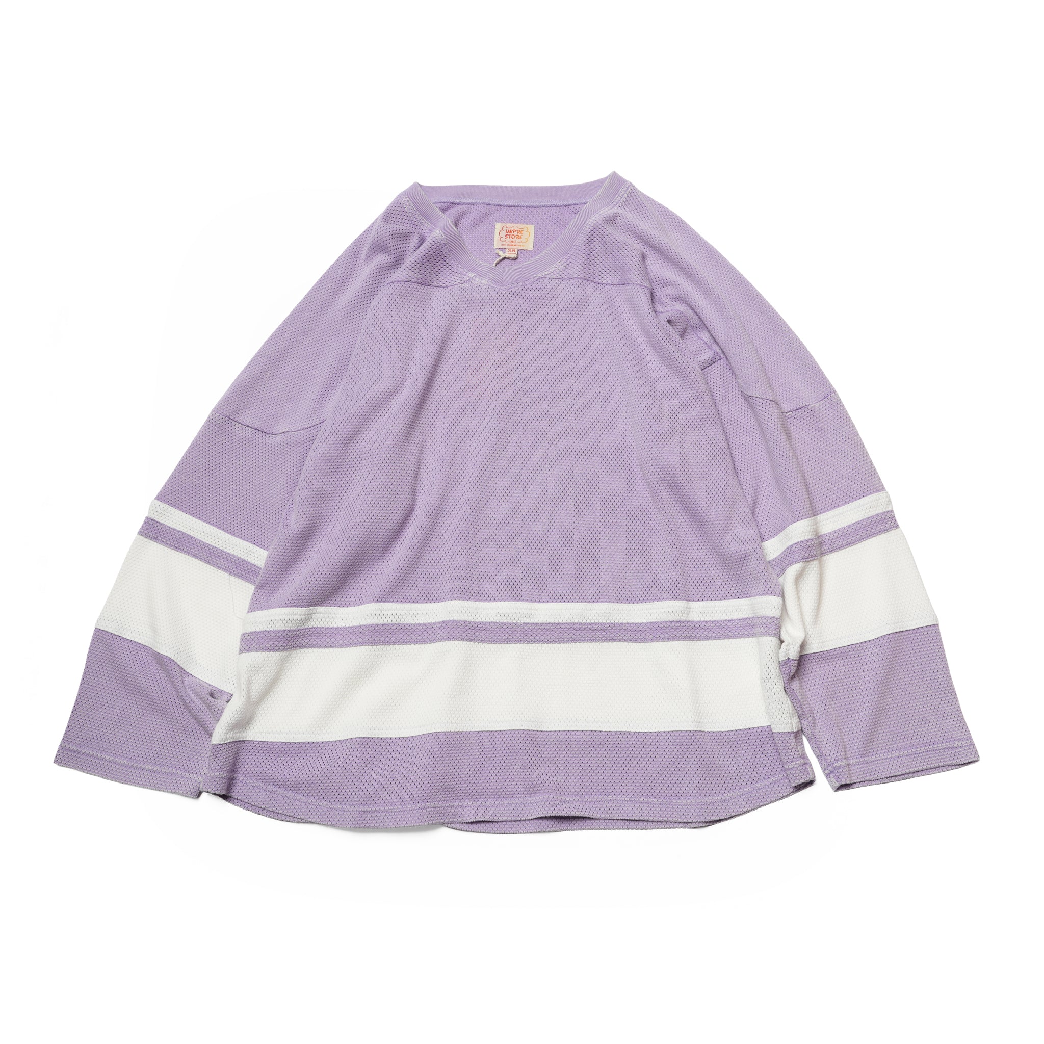 Duke-mesh t-cloth V.D_Hockey V-neck – Faded Purple | IMPRESTORE