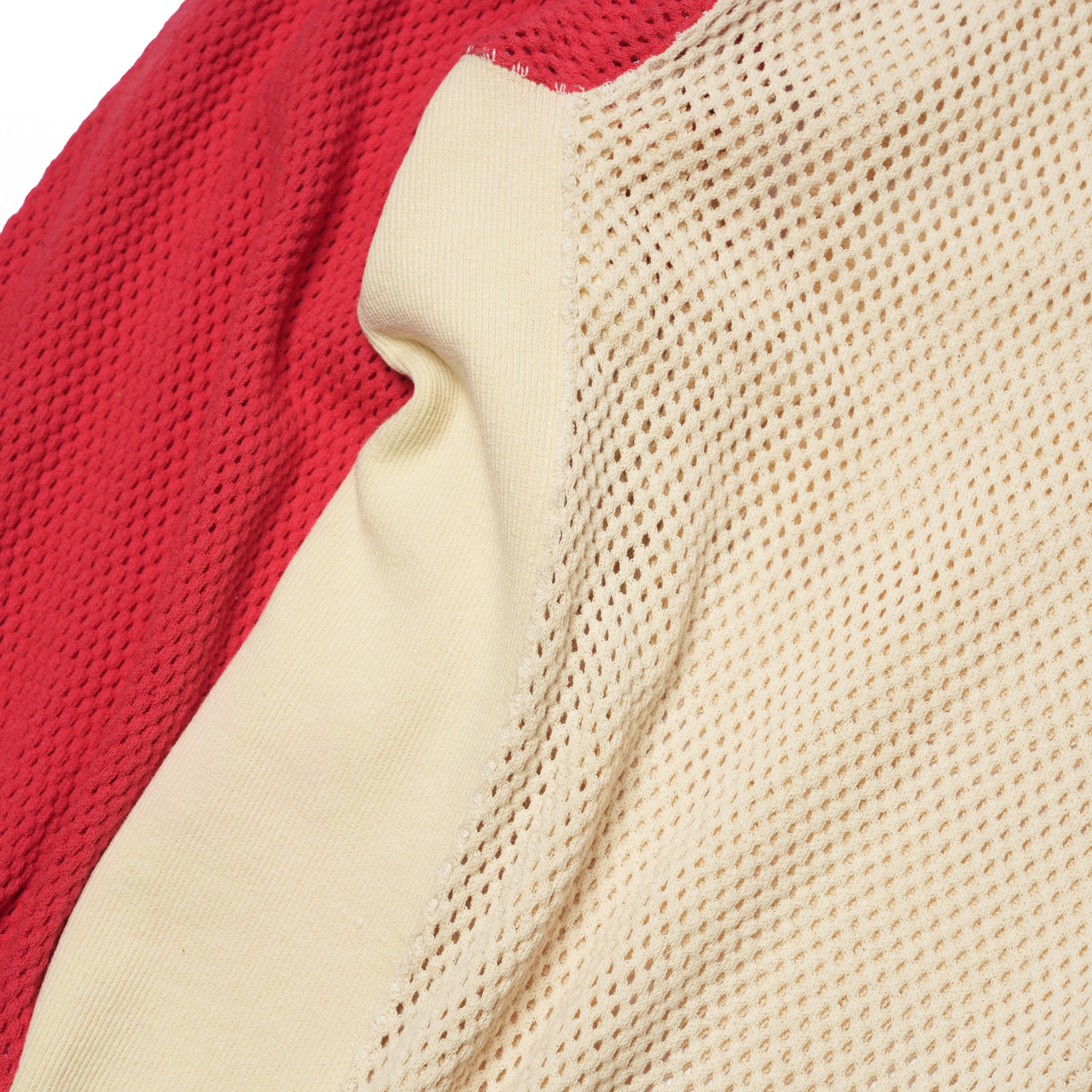 Ruker_Mesh freedom long t – Natural/Red | IMPRESTORE