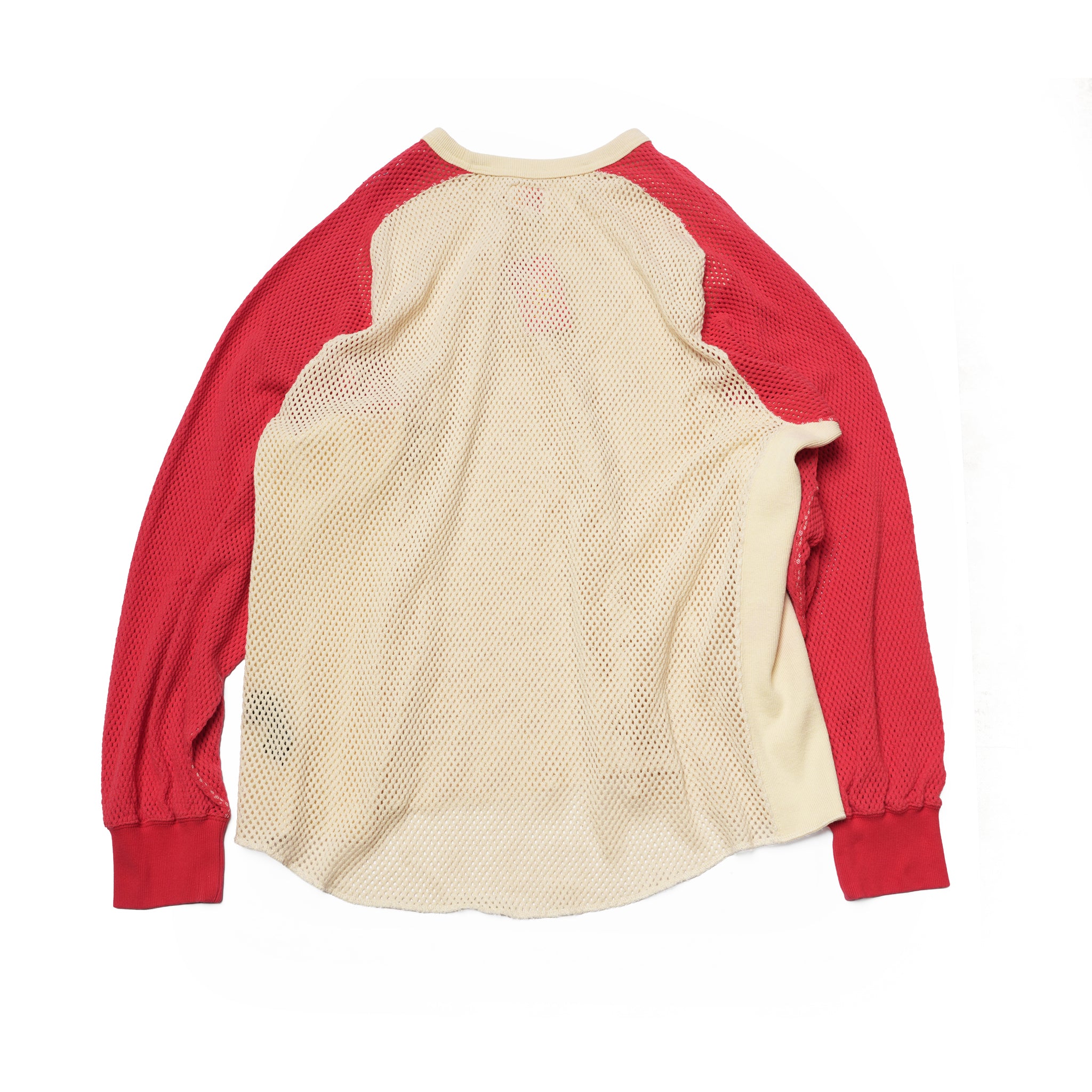 Ruker_Mesh freedom long t – Natural/Red | IMPRESTORE