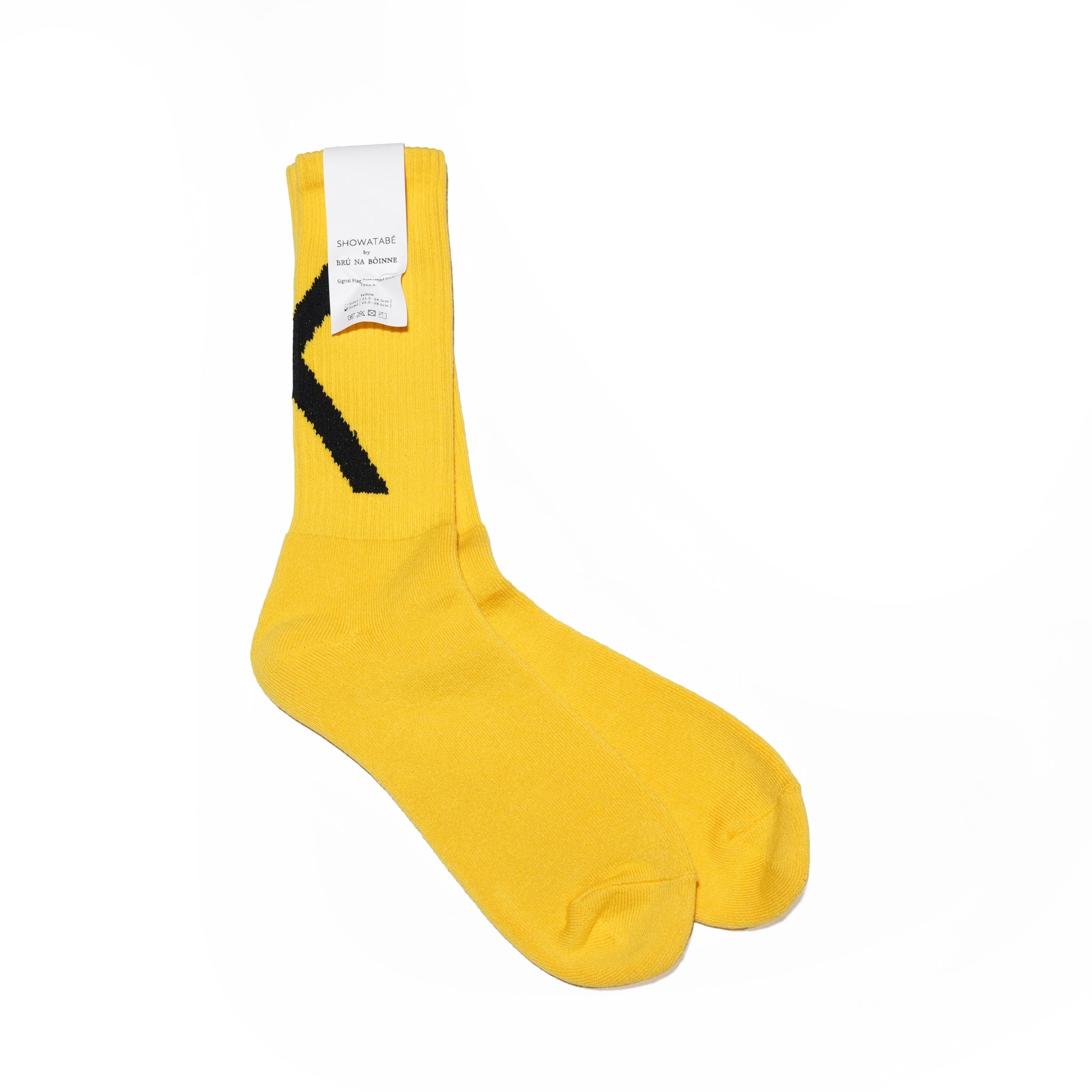 Signal Flag Patterned Socks | SHOWATABÉ by BRÚ NA BÓINNE【ネコポス選択可能】