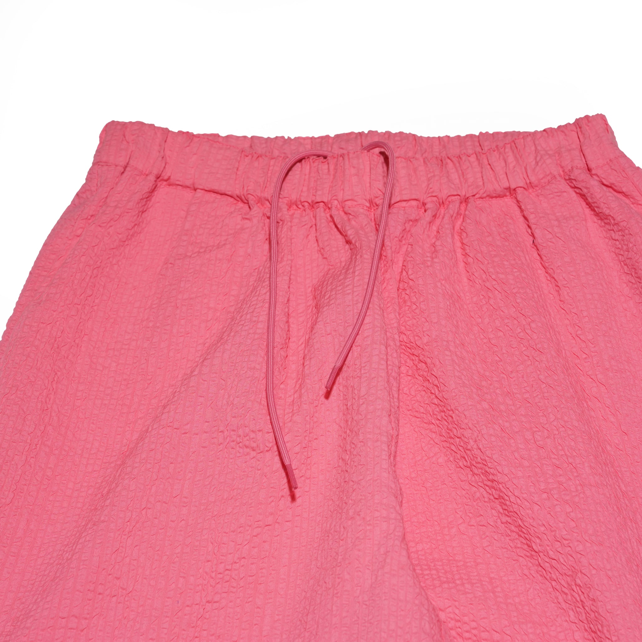 ZIP HEM SEERSUCKER PANTS – Pink | HCAE