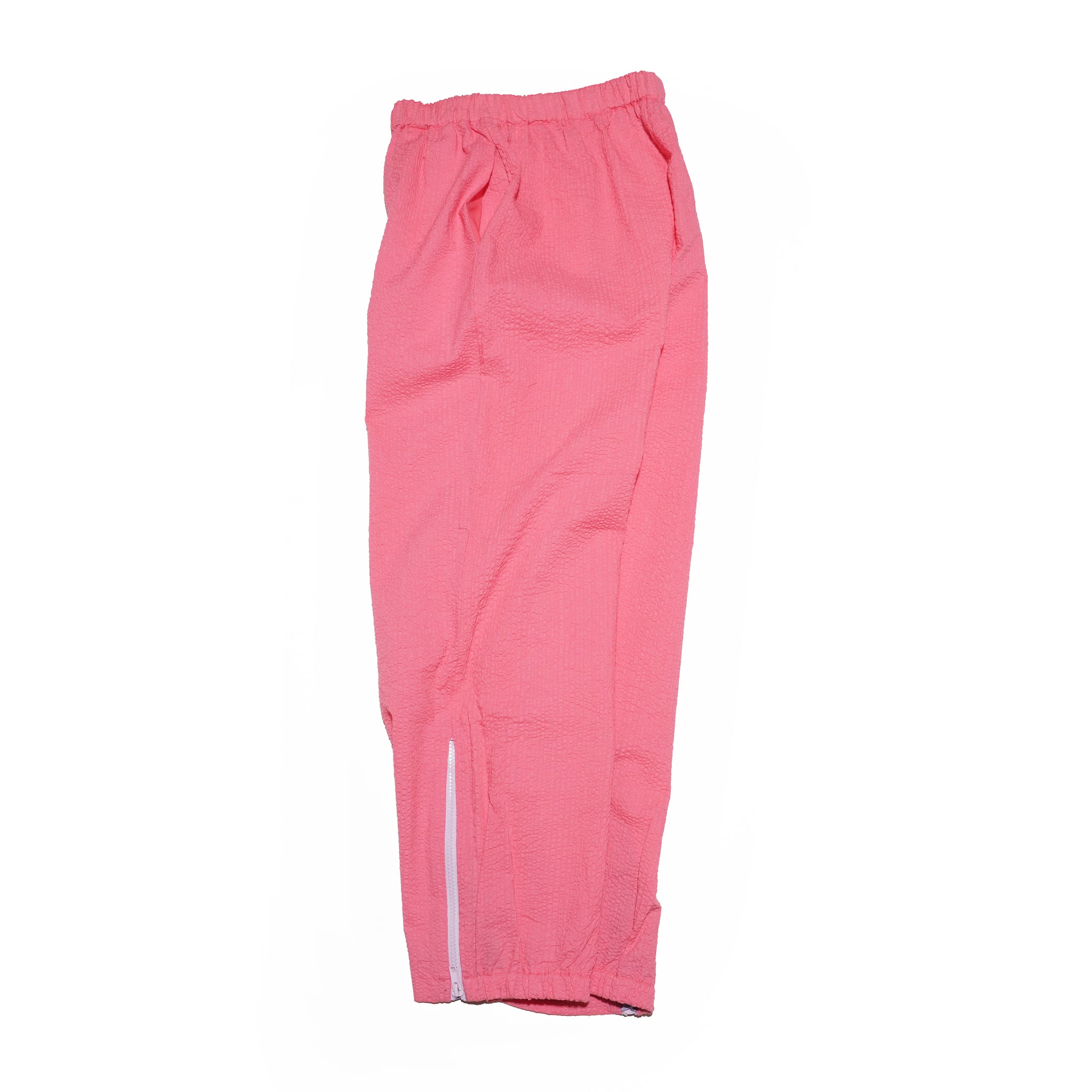ZIP HEM SEERSUCKER PANTS – Pink | HCAE