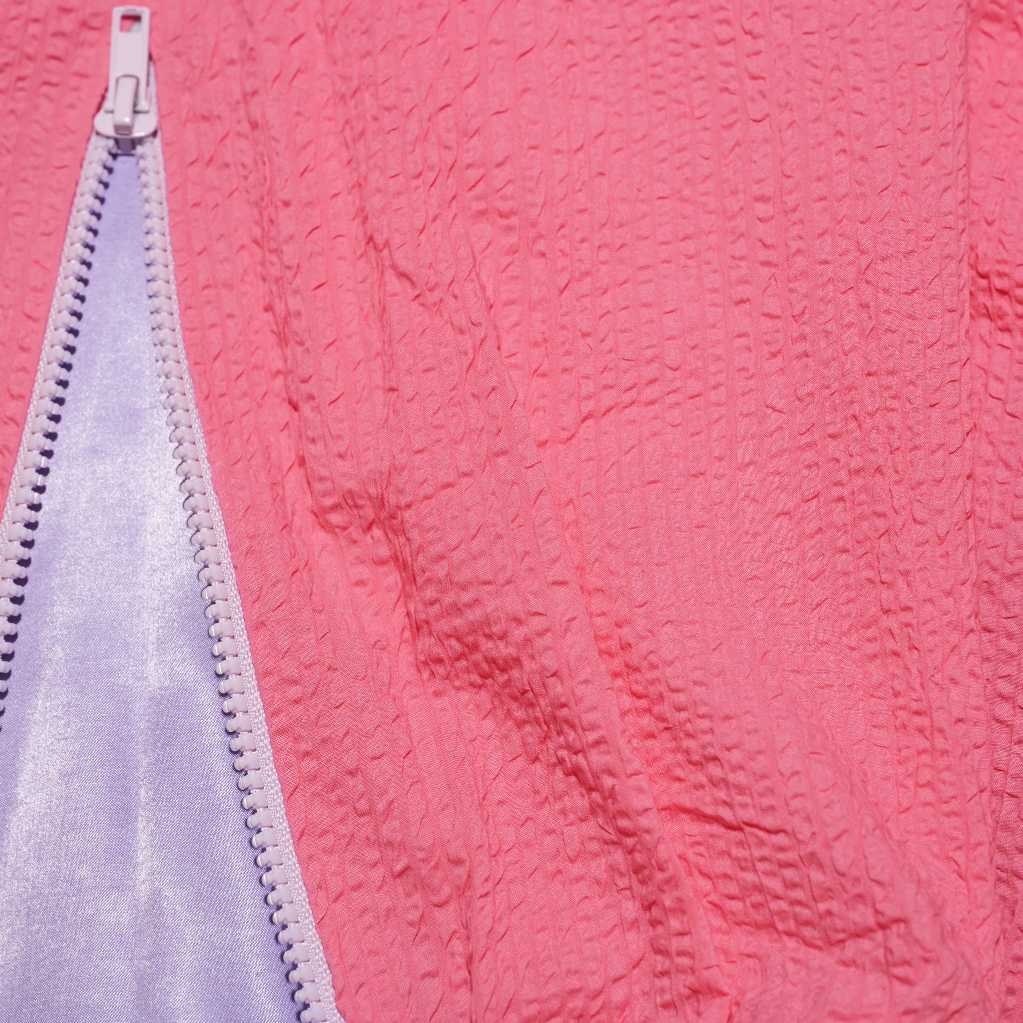 ZIP HEM SEERSUCKER PANTS – Pink | HCAE