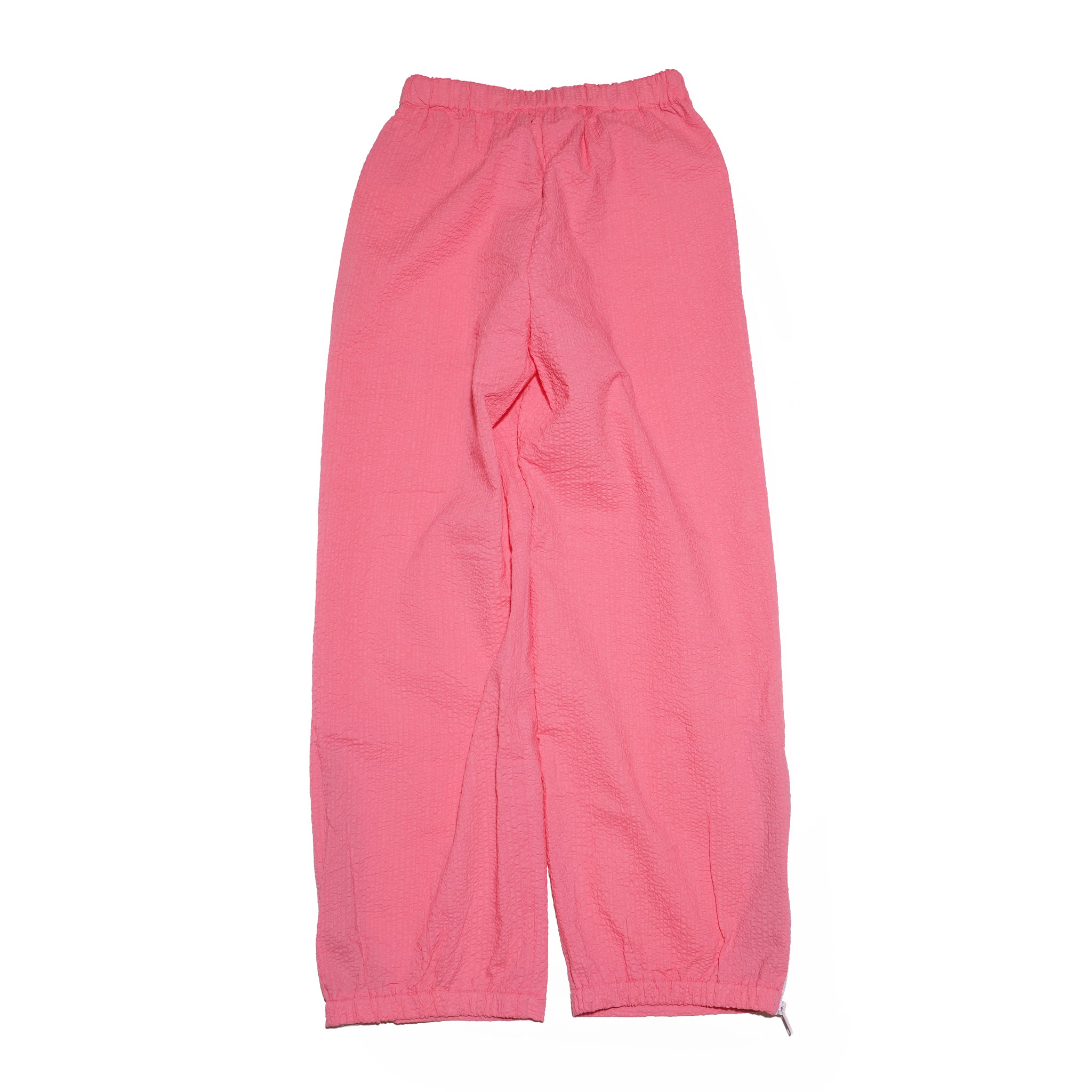 ZIP HEM SEERSUCKER PANTS – Pink | HCAE