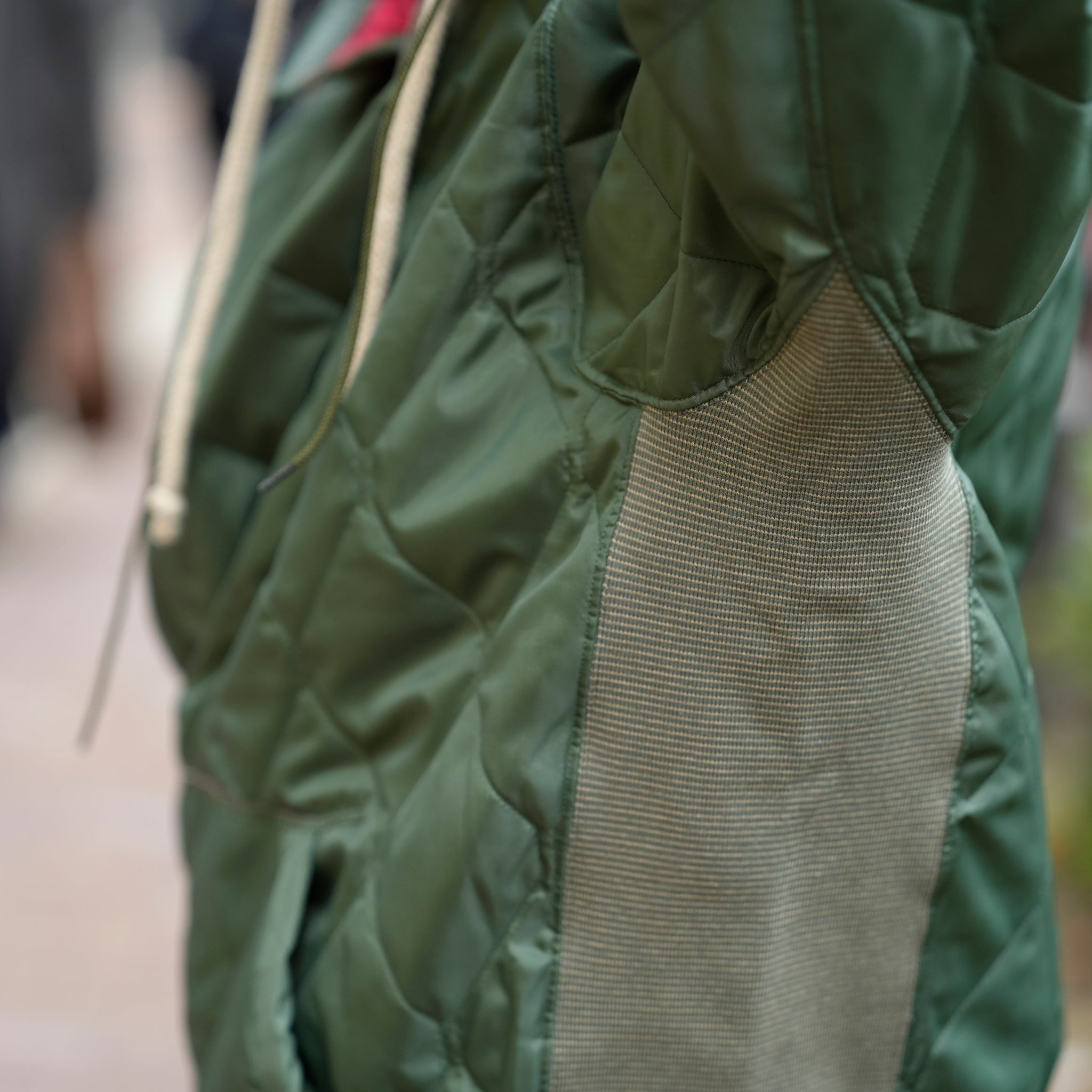 Retrofit hoodie Quilted Padding / McClure (olive) | CZ-ImSt-344【IMPRESTORE_インプレストア】