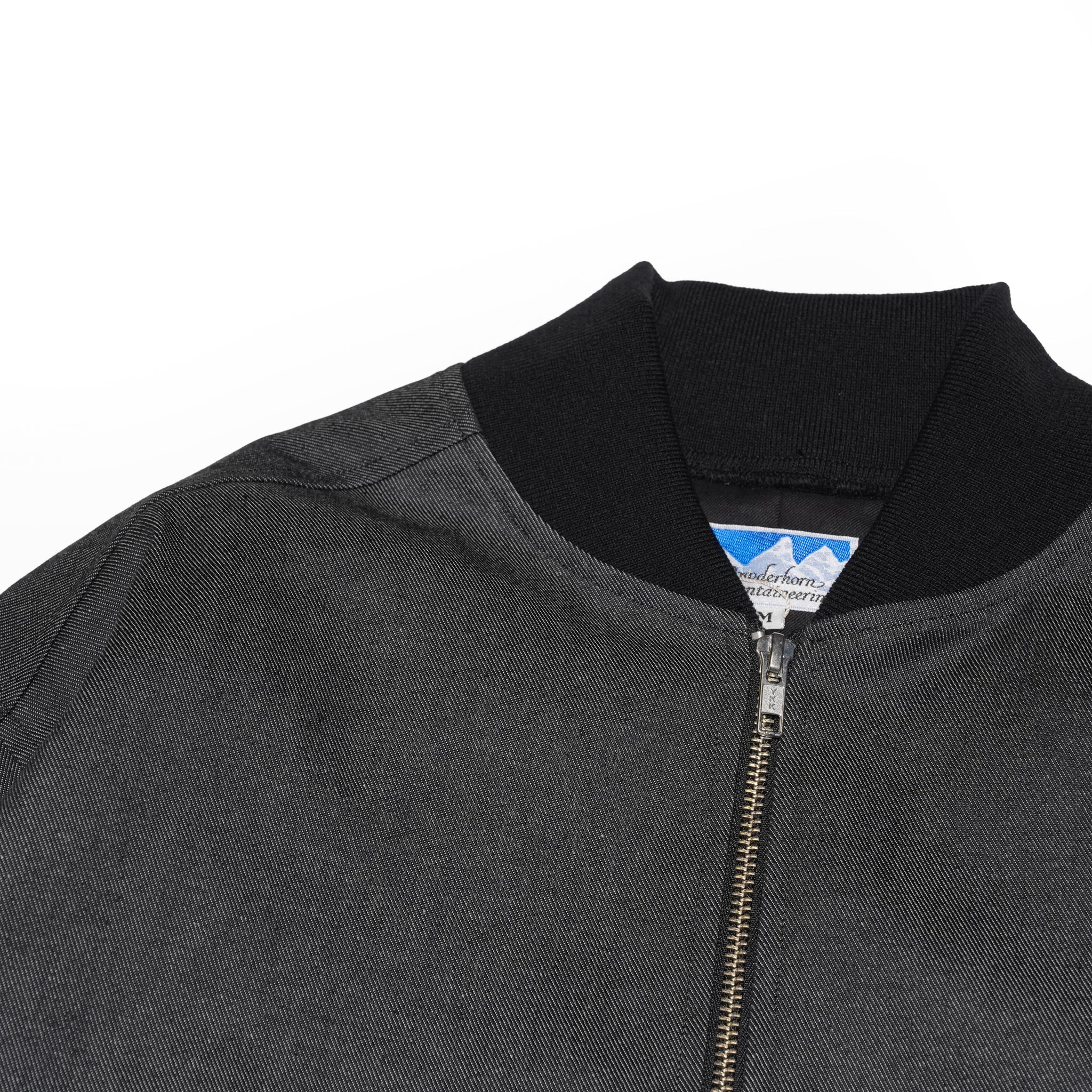 P.H.M BLK DENIM JACKET | POWDERHORN MOUNTAINEERING