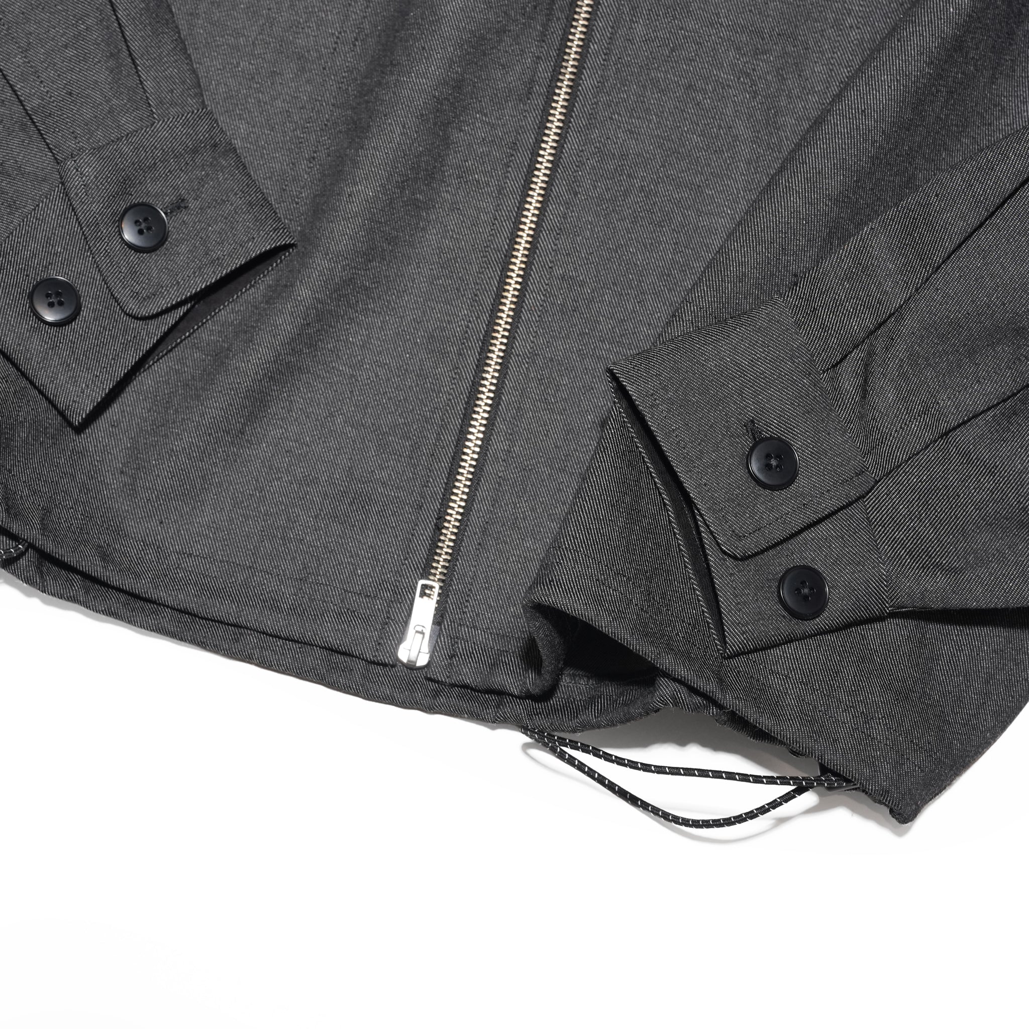P.H.M BLK DENIM JACKET | POWDERHORN MOUNTAINEERING