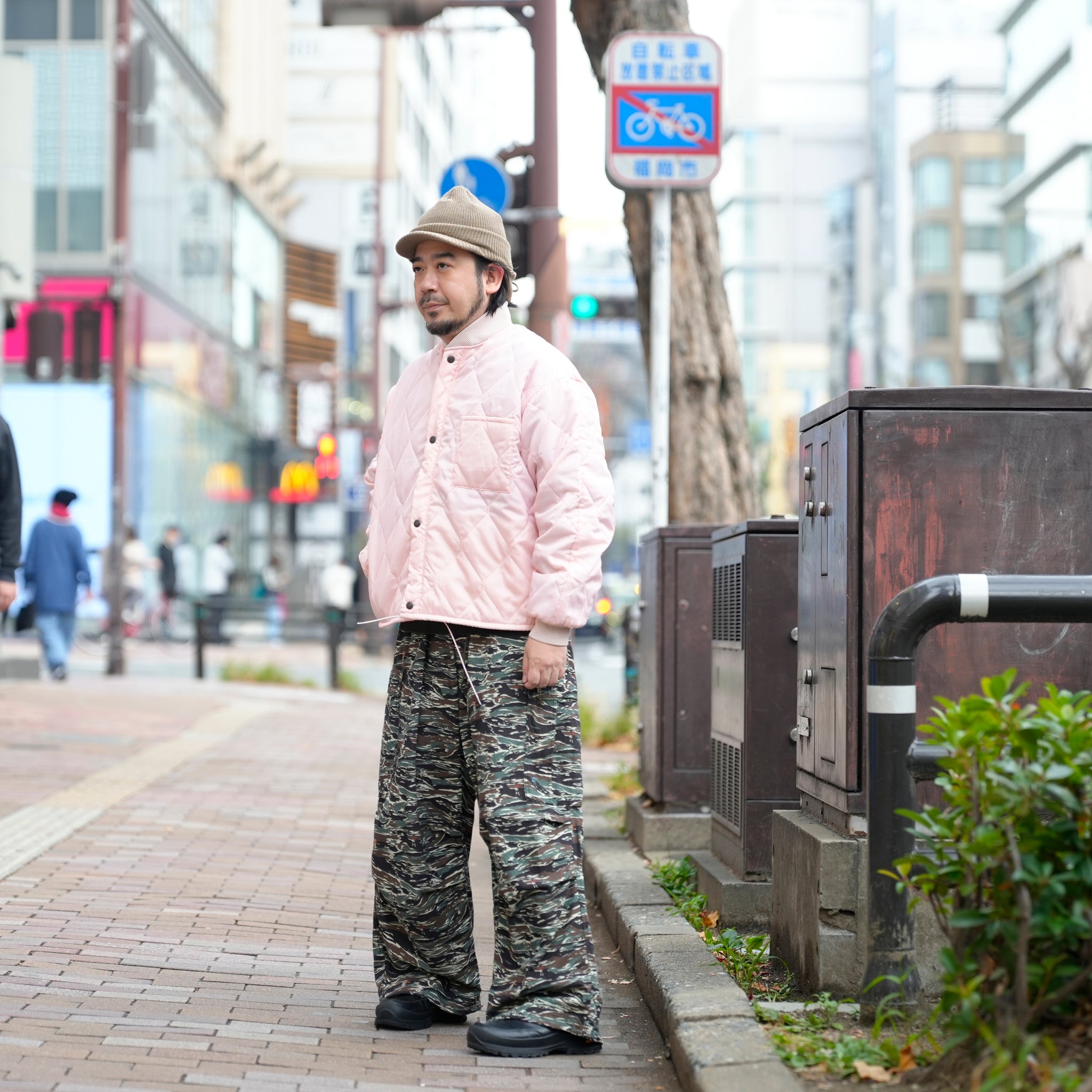 CWU-9P Quilted Padding JKT / Sperber (Pink) | IMPRESTORE